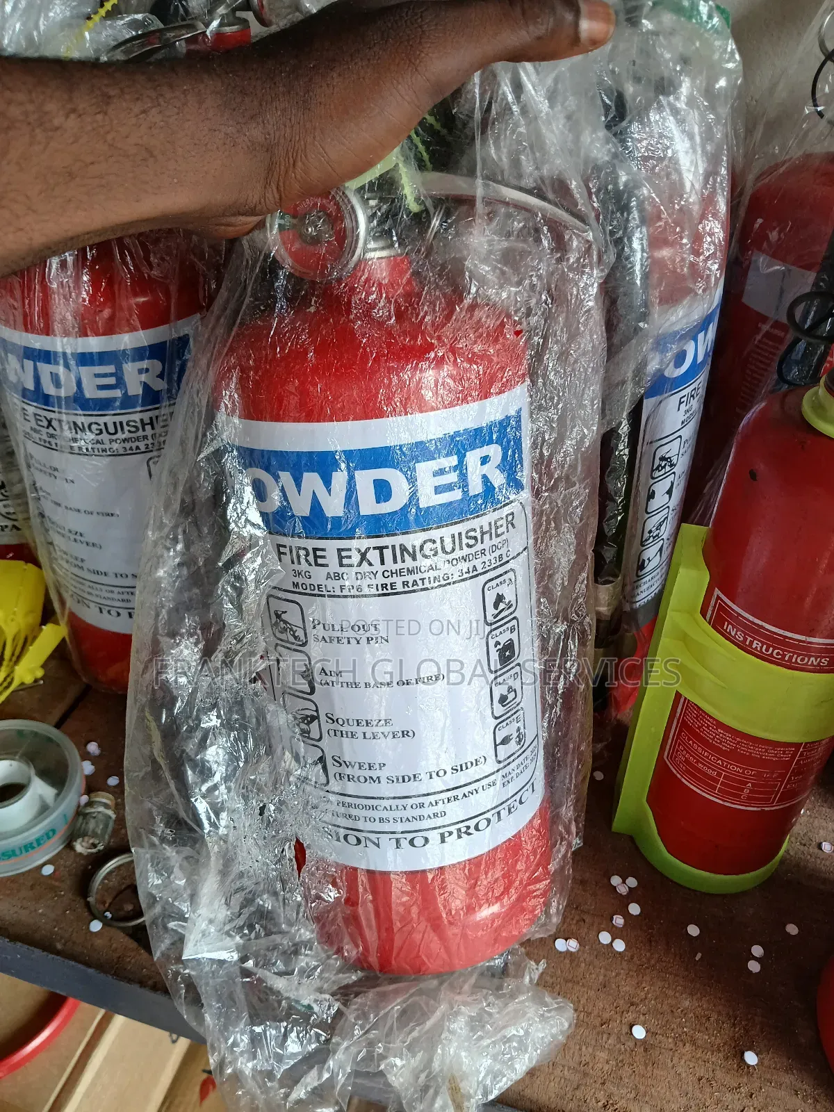 3kg Fire Extinguisher Powder