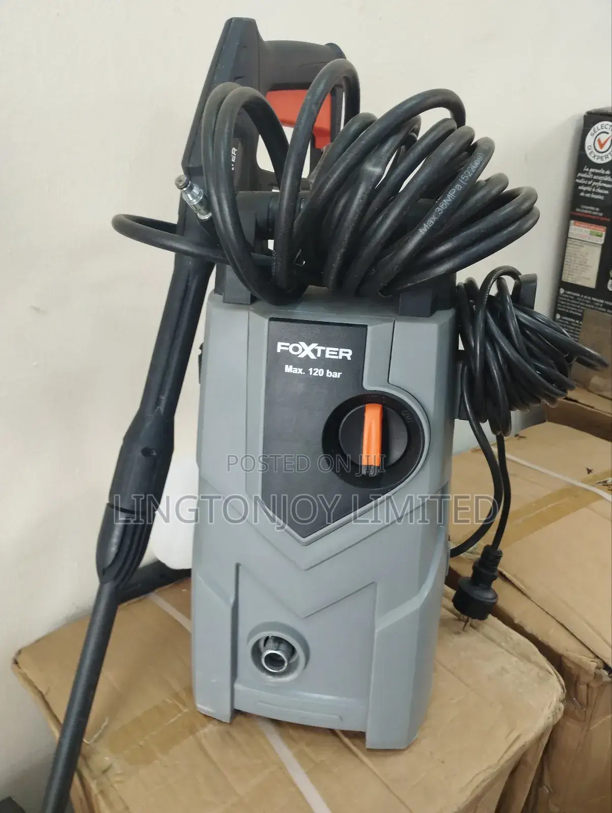 Electric Pressure Washer, 120bar, 1500watts