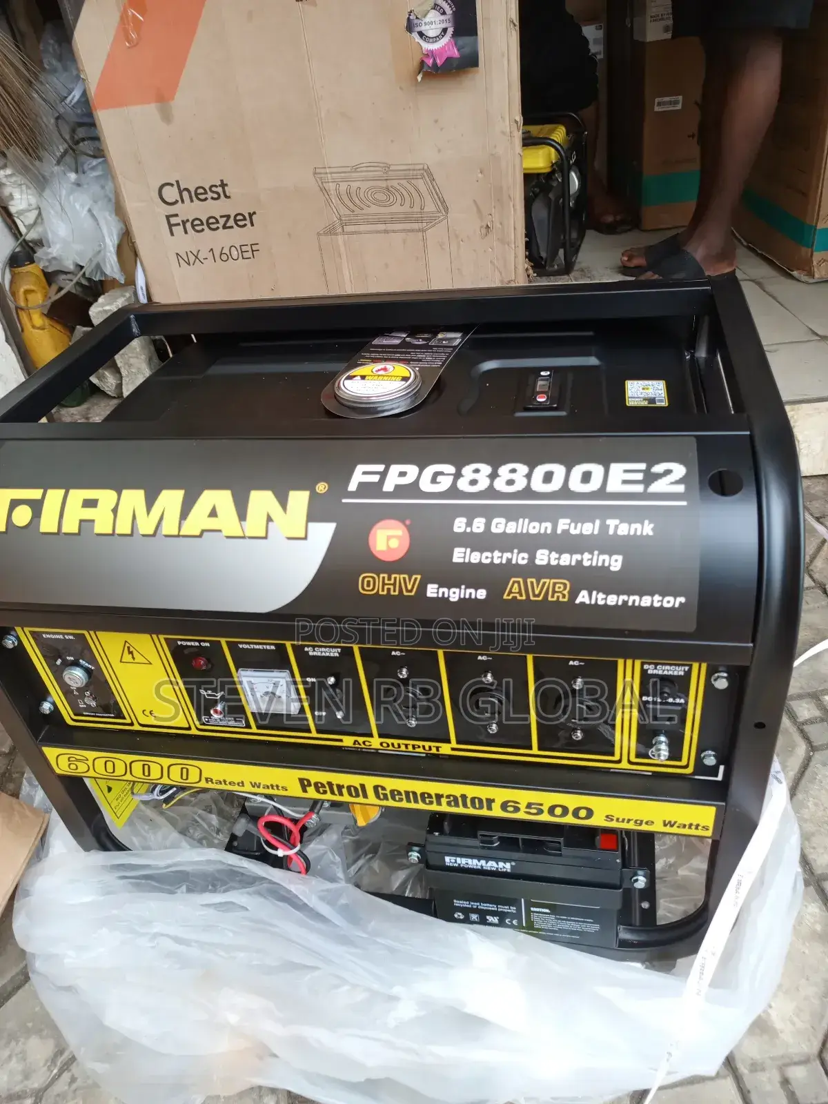 Sumec Firman 6.5kva Key Starter Generator - FPG 8800e2