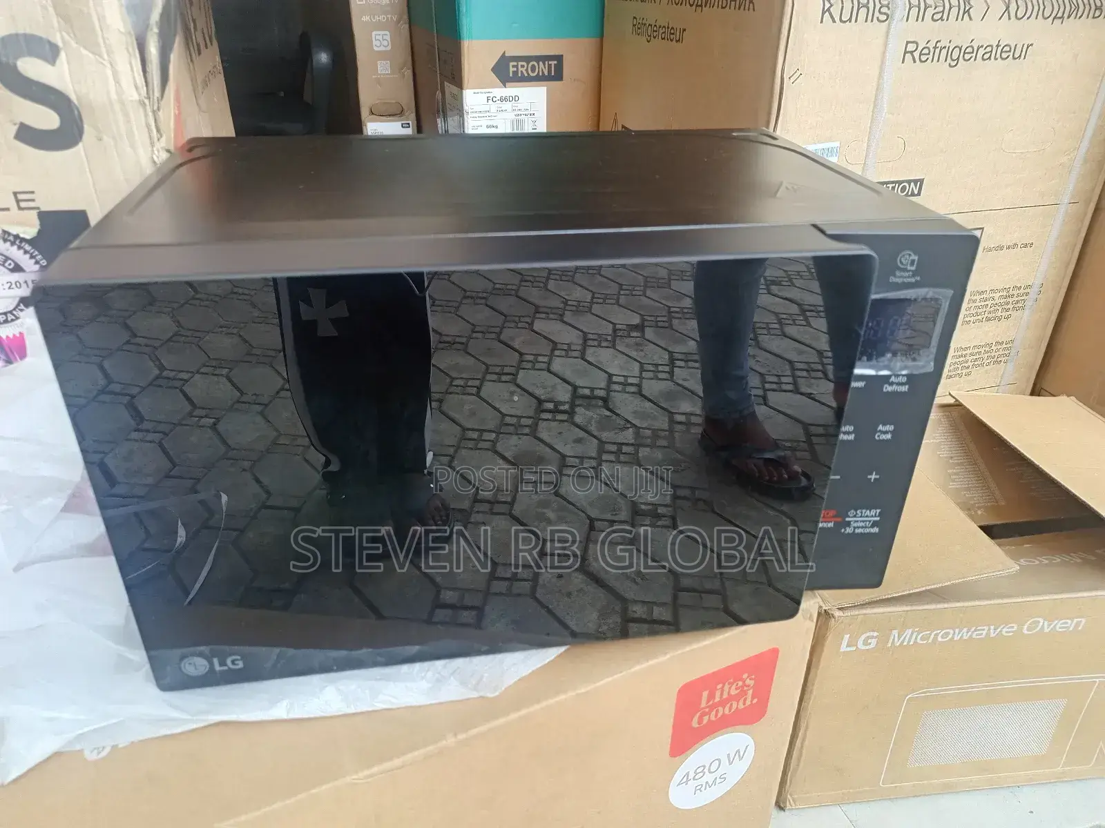 Lg 20 Liters Microwave Oven Black | Mwo-2032