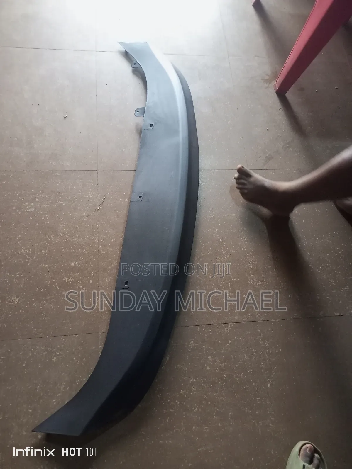 Hyundai Elantra Back Down Bumper 2017