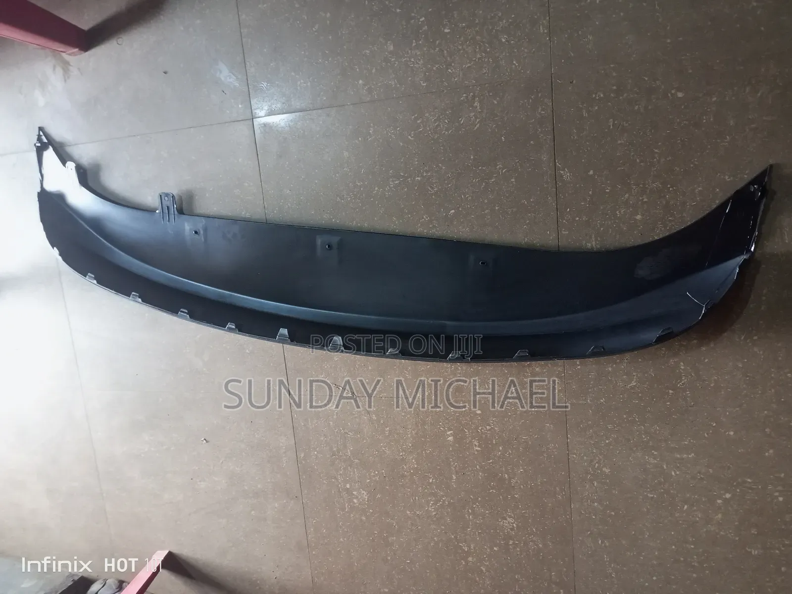Hyundai Elantra Back Down Bumper 2017