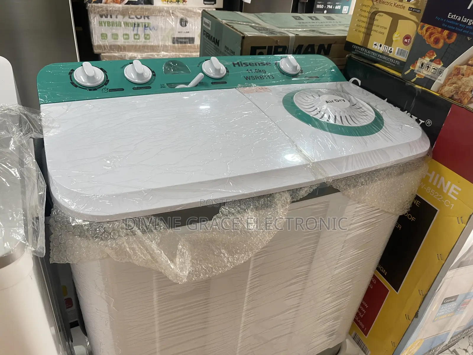 11kg Hisense Manual Washing Machine