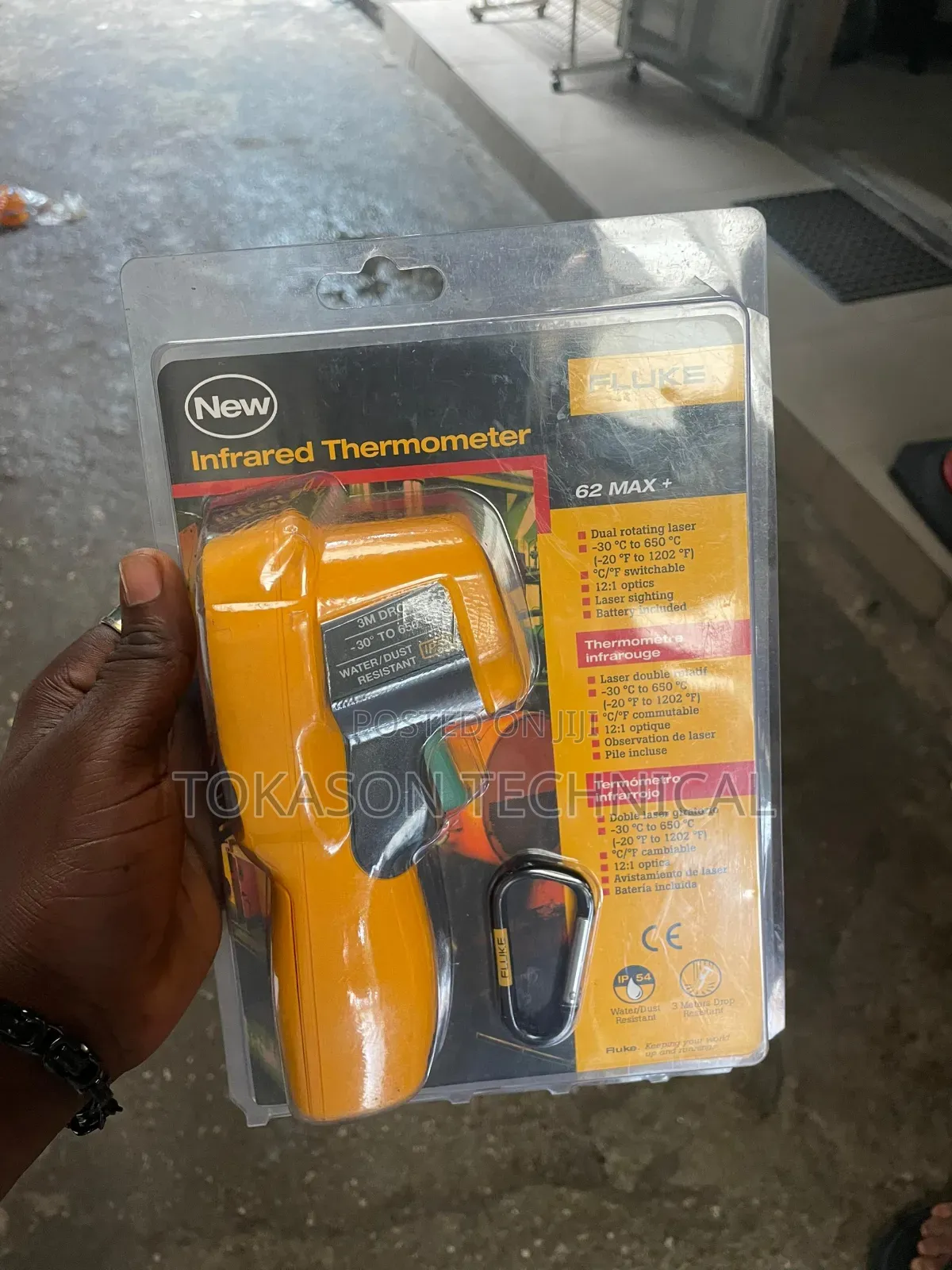Fluke 62 Max+ Infrared Thermometer.