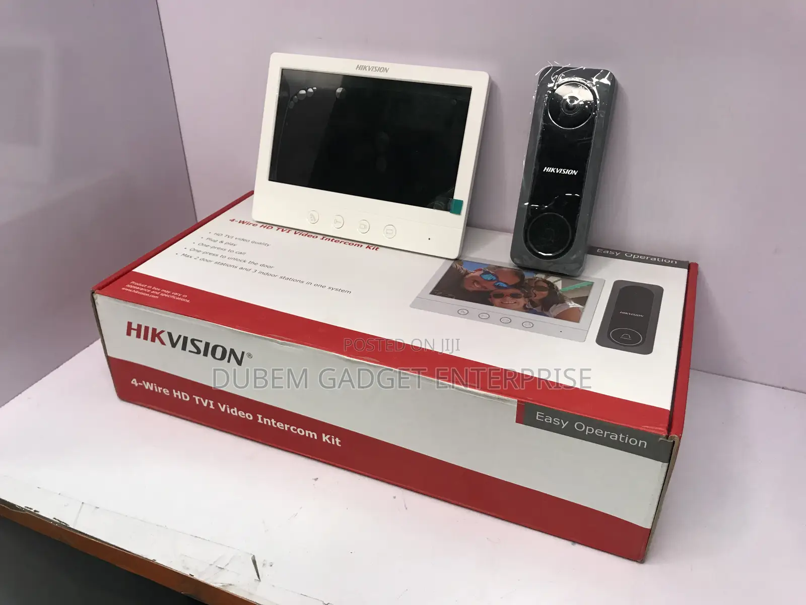 4- Wire Hd Tvi Video Intercom Kit