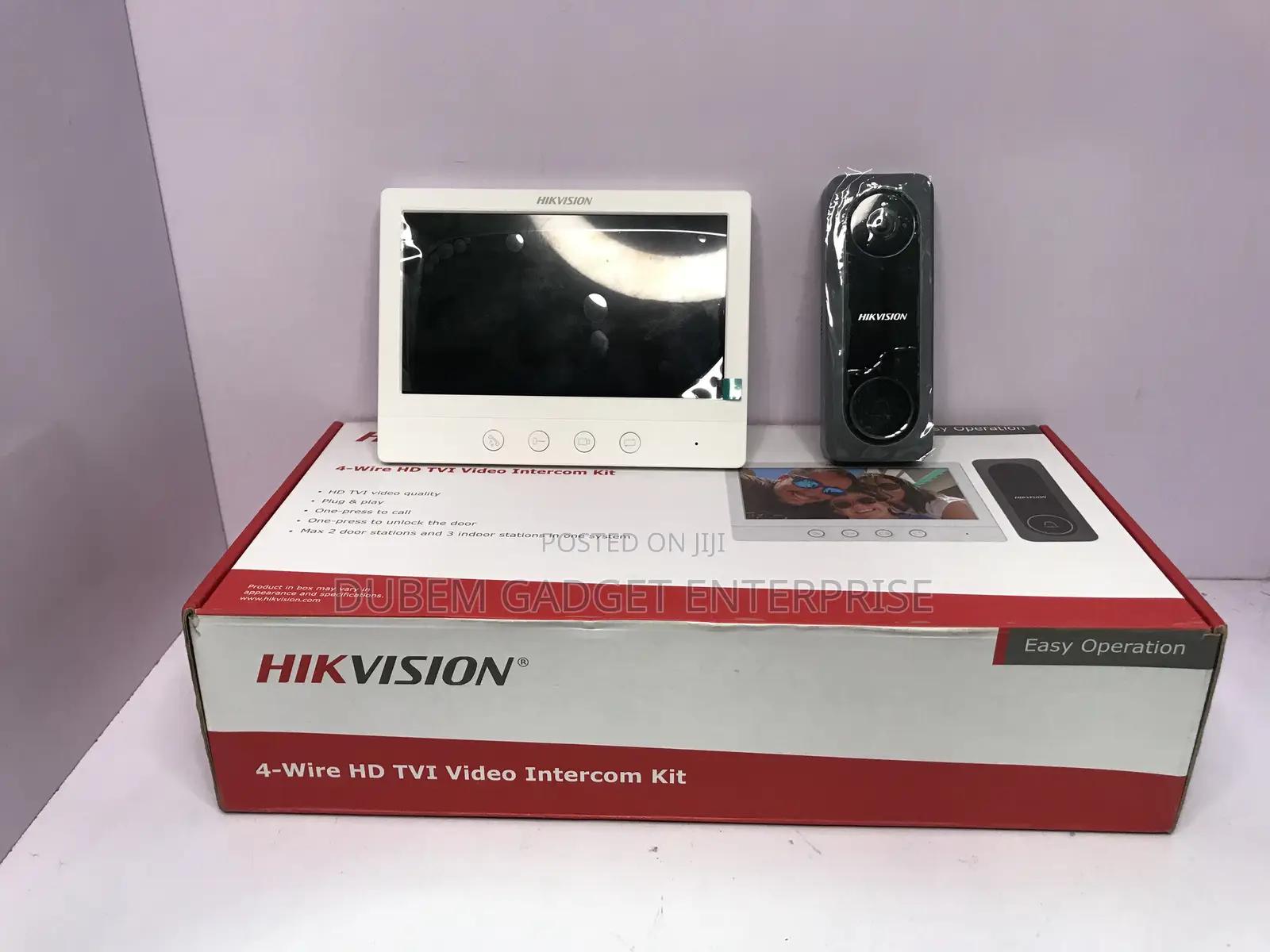4- Wire Hd Tvi Video Intercom Kit