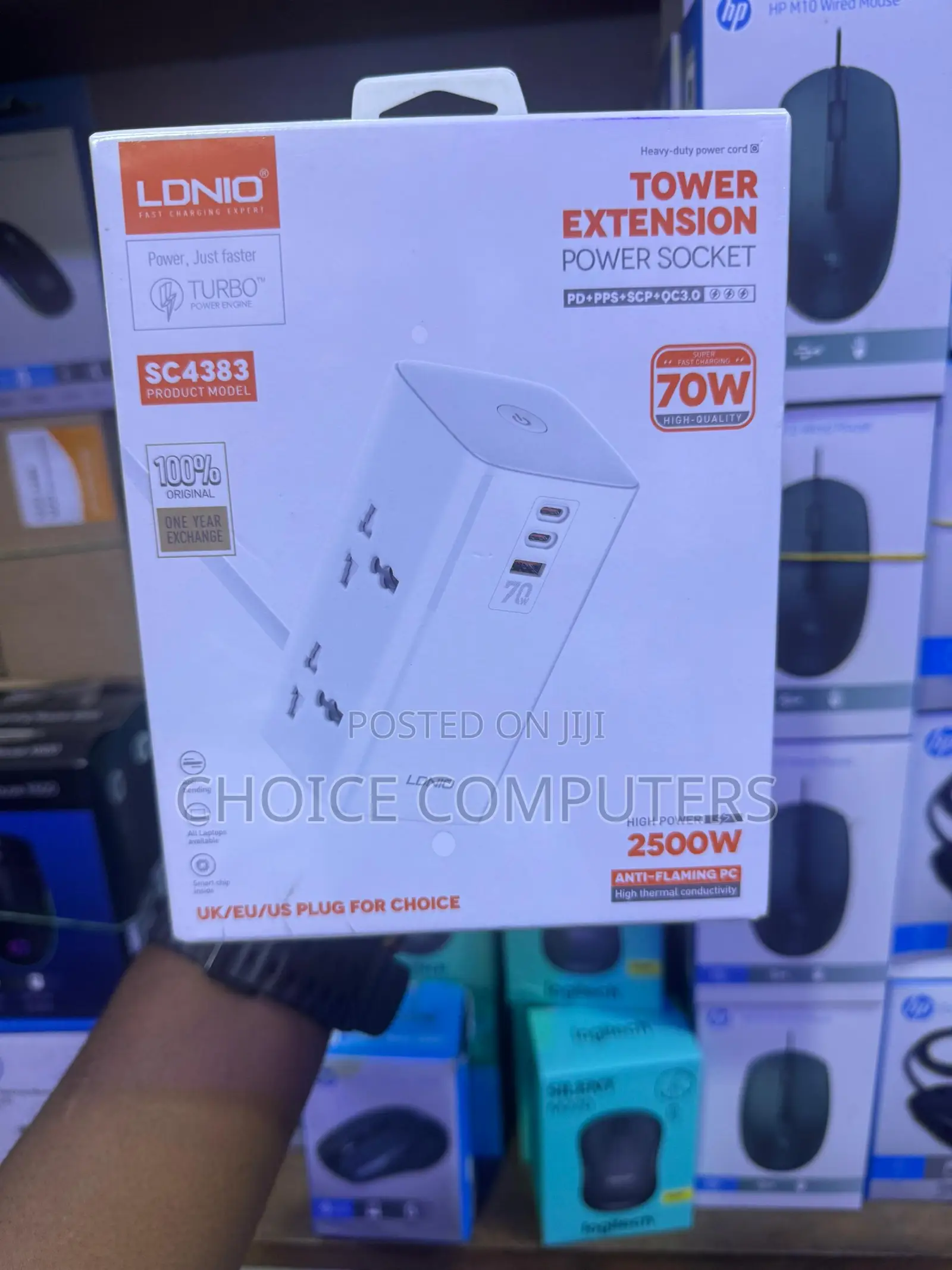 70w Multifunctional Universal Desktop Power Adapter