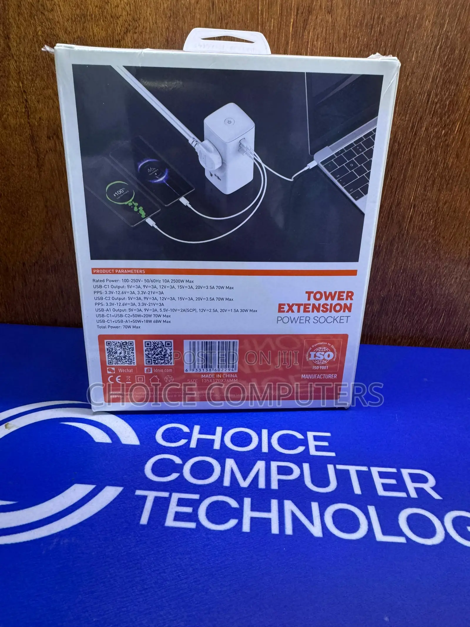 70w Multifunctional Universal Desktop Power Adapter