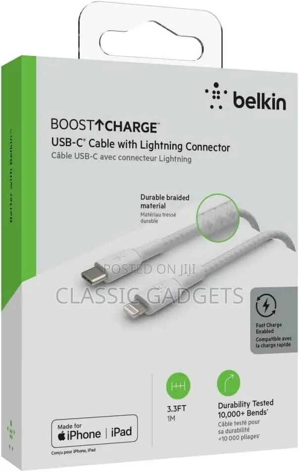 Belkin Boost Charge Usb-C to Usb-C Cable 100w