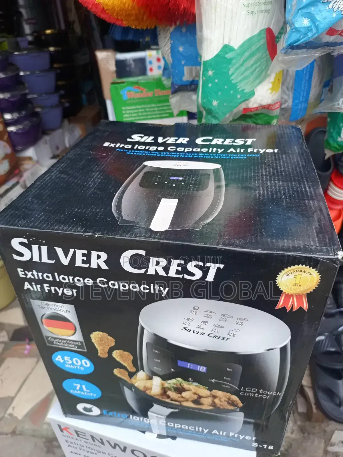 Silver Crest 7l Extra-Large Capacity Air Fryer