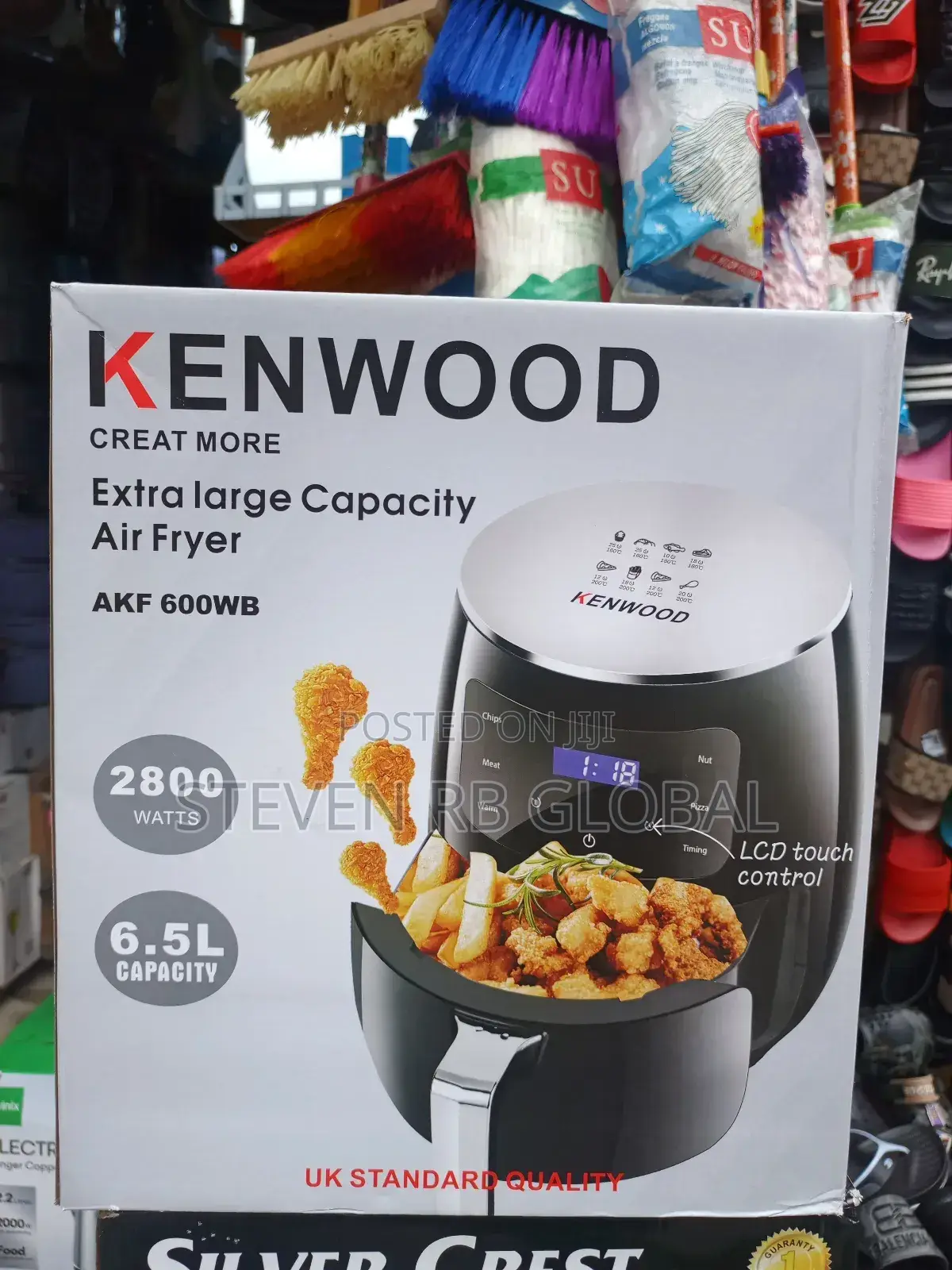 Kenwood 6.5 Liters Extra Large Capacity Digital Air Fryer