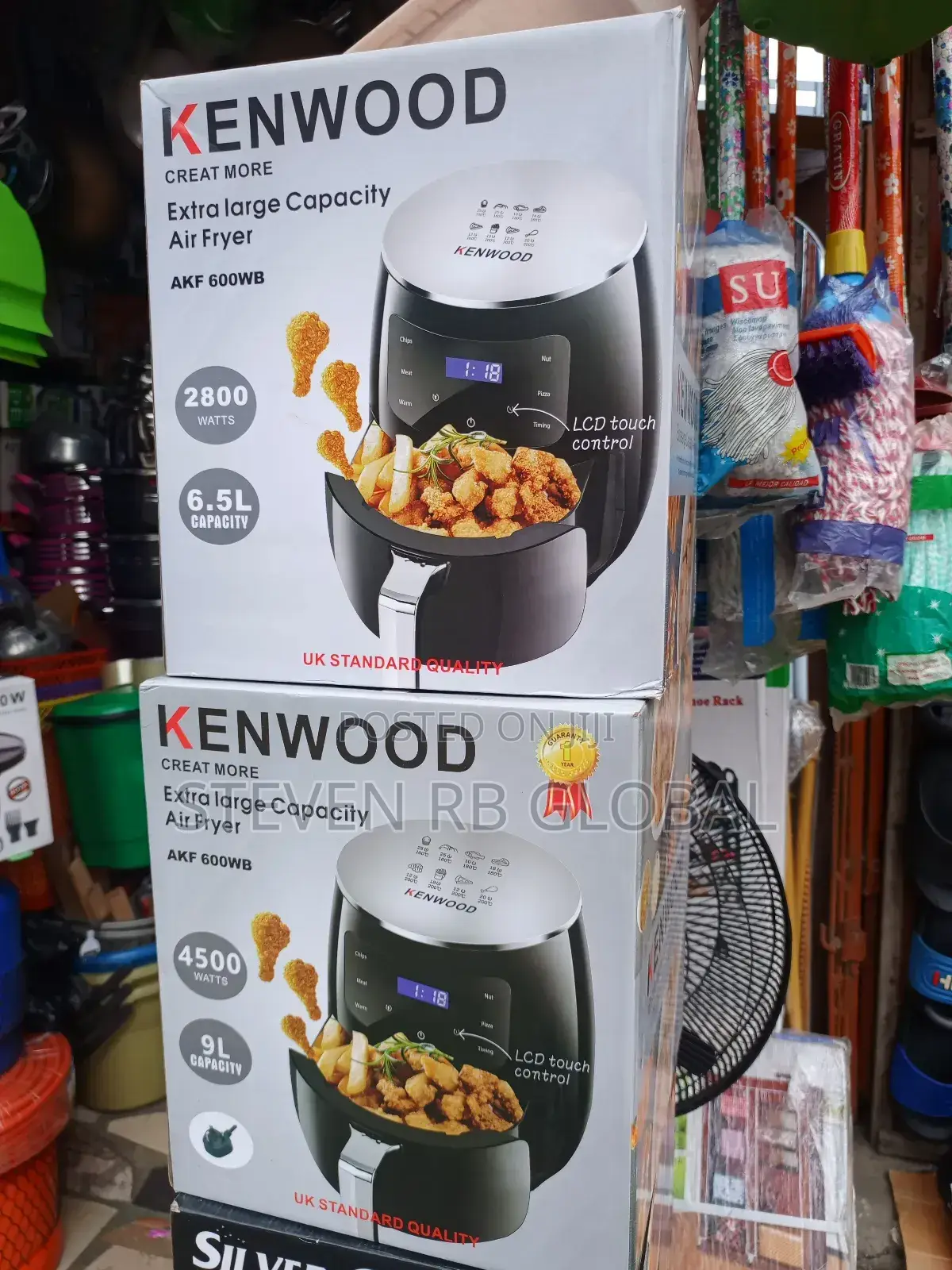 Kenwood 9l Air Fryer 4500watt