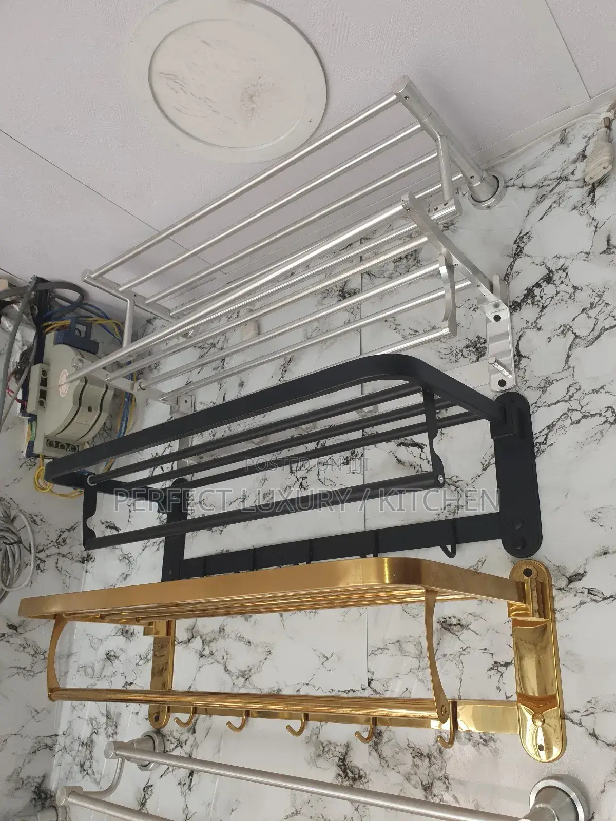 Heavy Guage Multiple Towel Rack