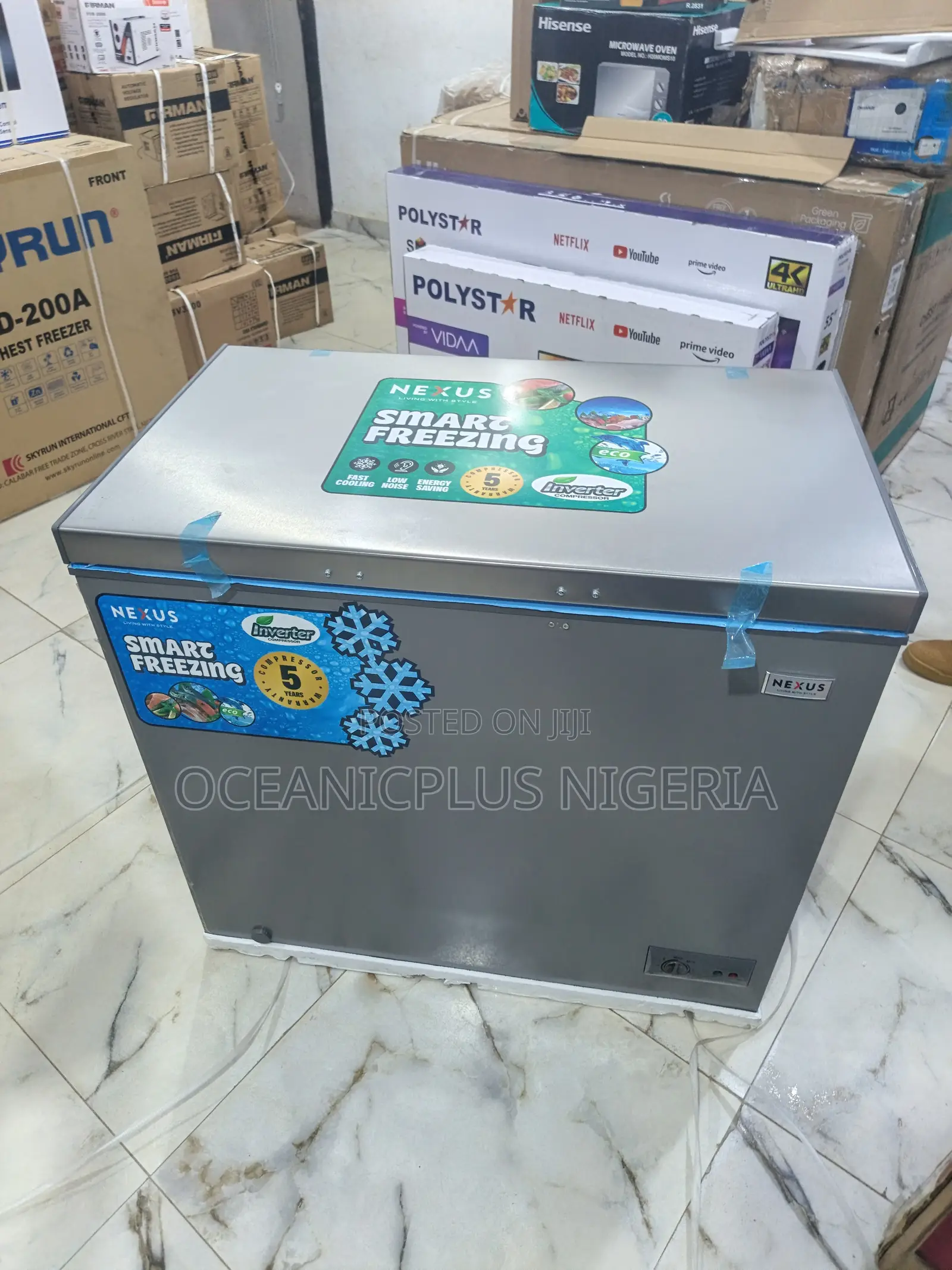 Smart Nexus Nx-265 Chest Freezer – (Inverter)