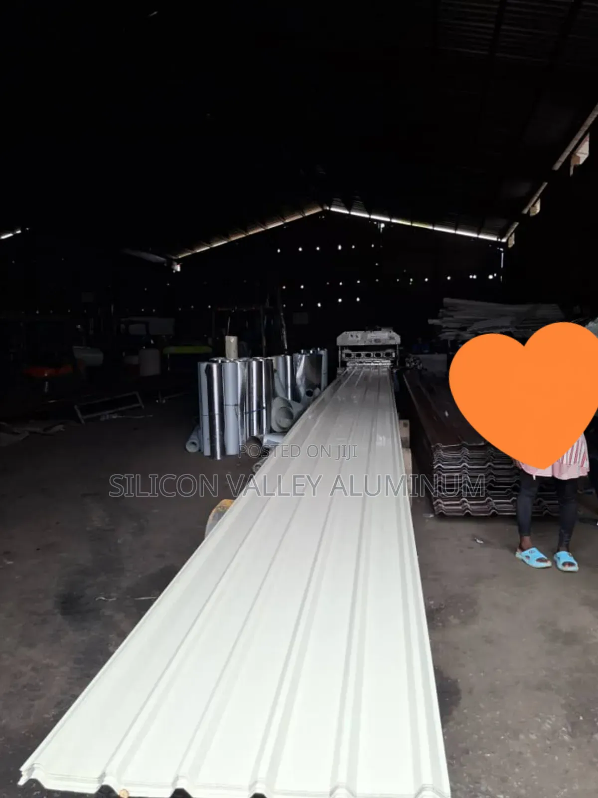 0.55mm Ivory (Complete Gauge) Aluminium Roofing Sheets