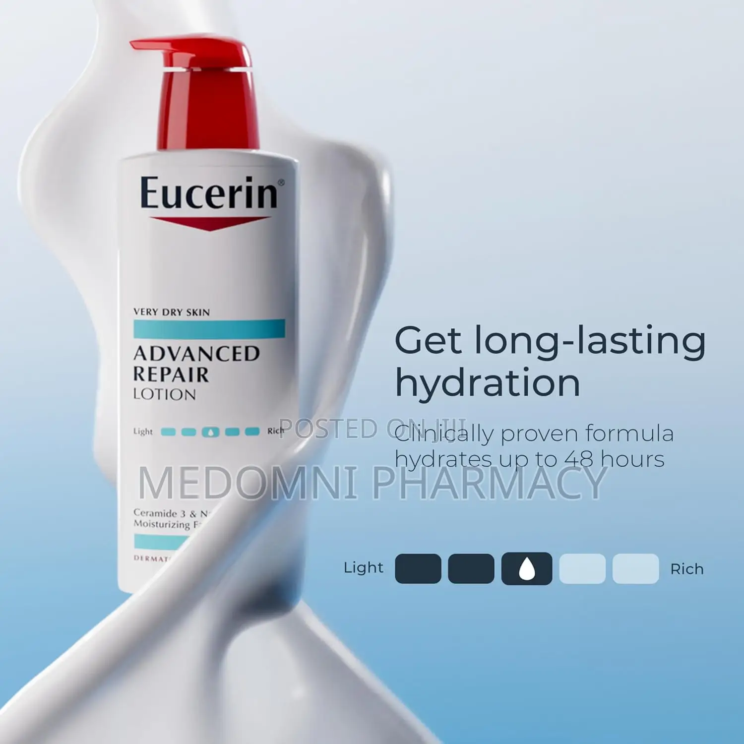 Eucerin Advanced Repair Body Lotion 500ml
