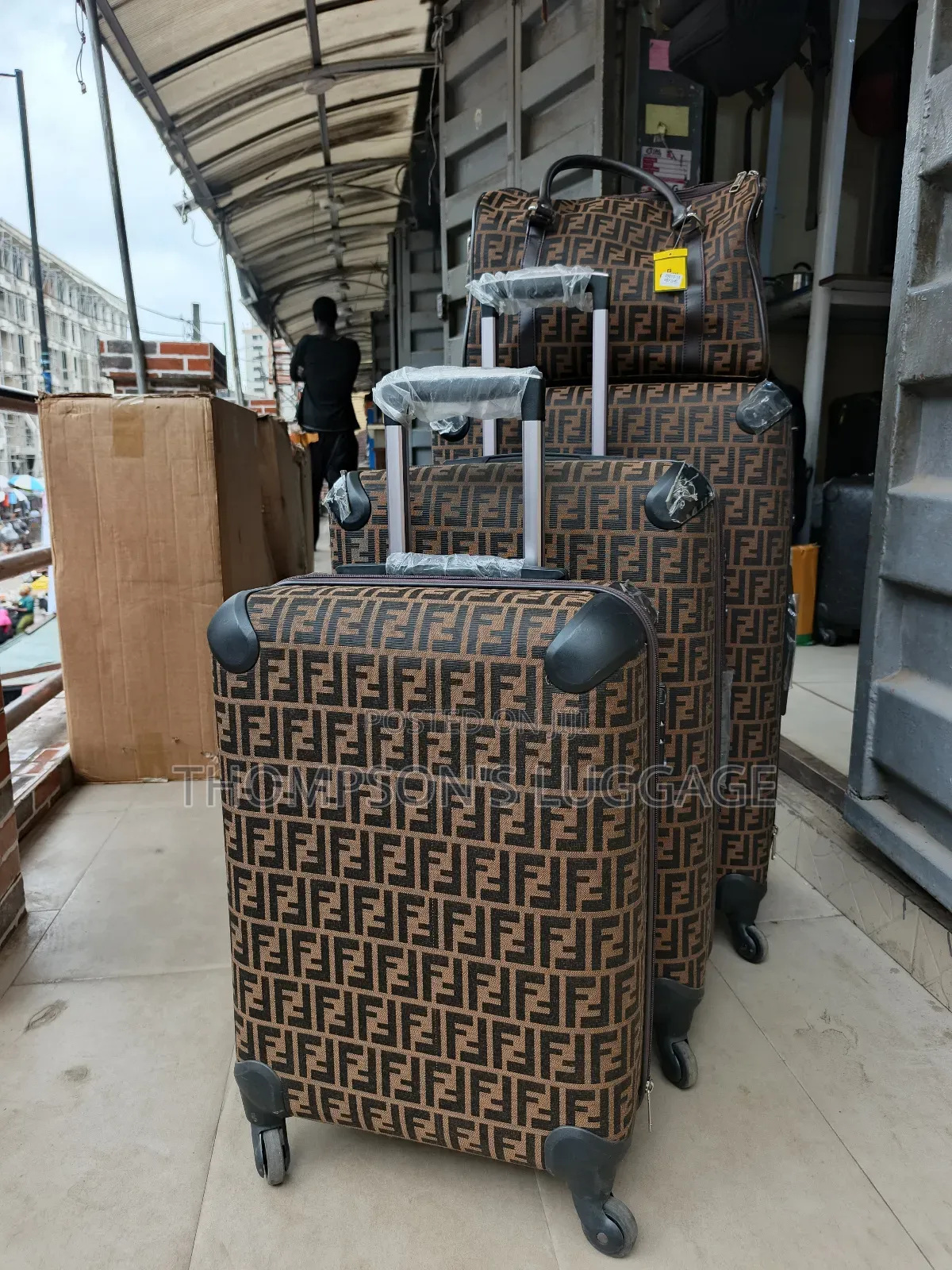 Elegant Fendi Luggage