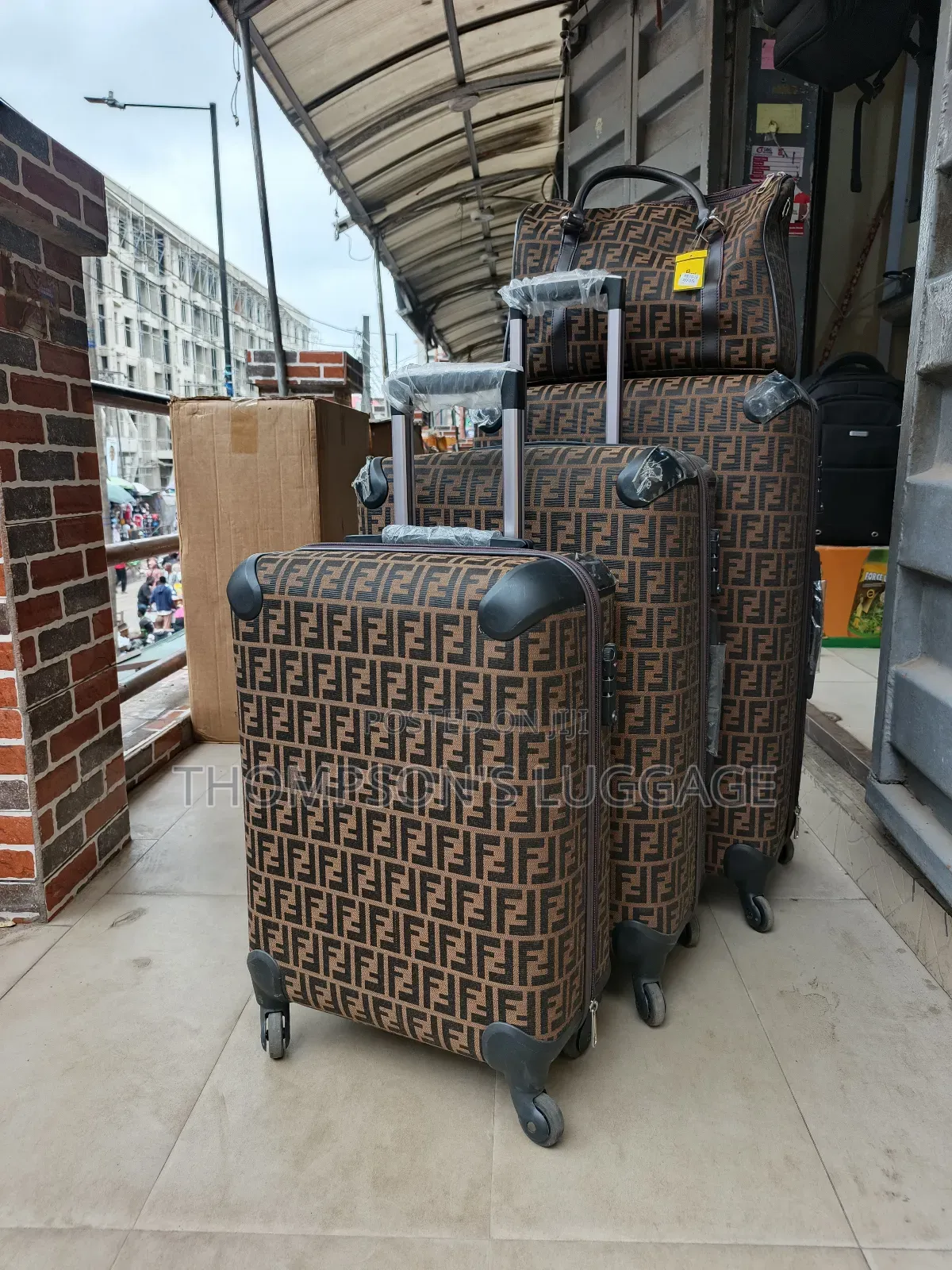 Elegant Fendi Luggage