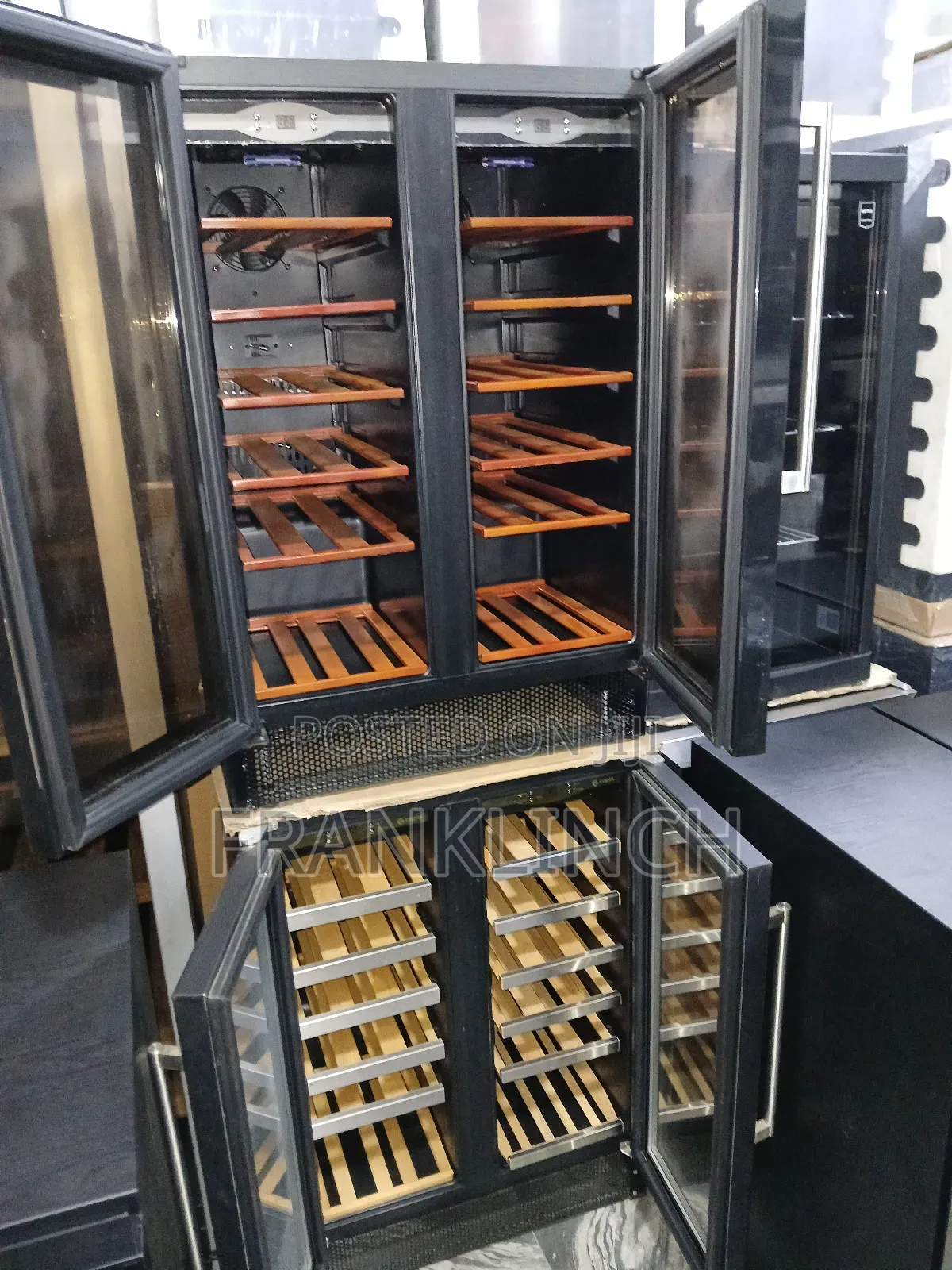 60cm Built-in Double Door Wine Chiller