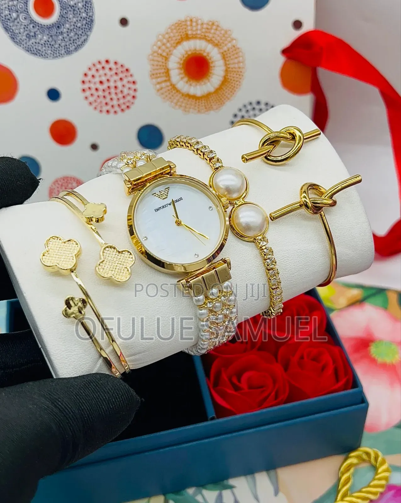 Female Stainless Steel Wristwatch