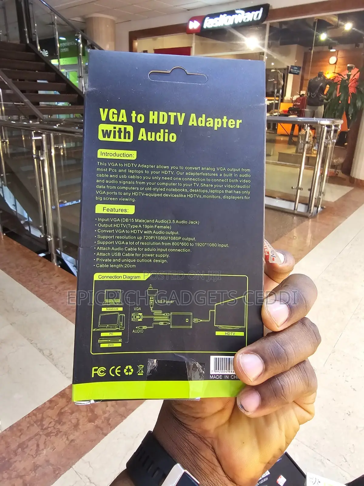 Vga To Hdmi Adapter/Converter