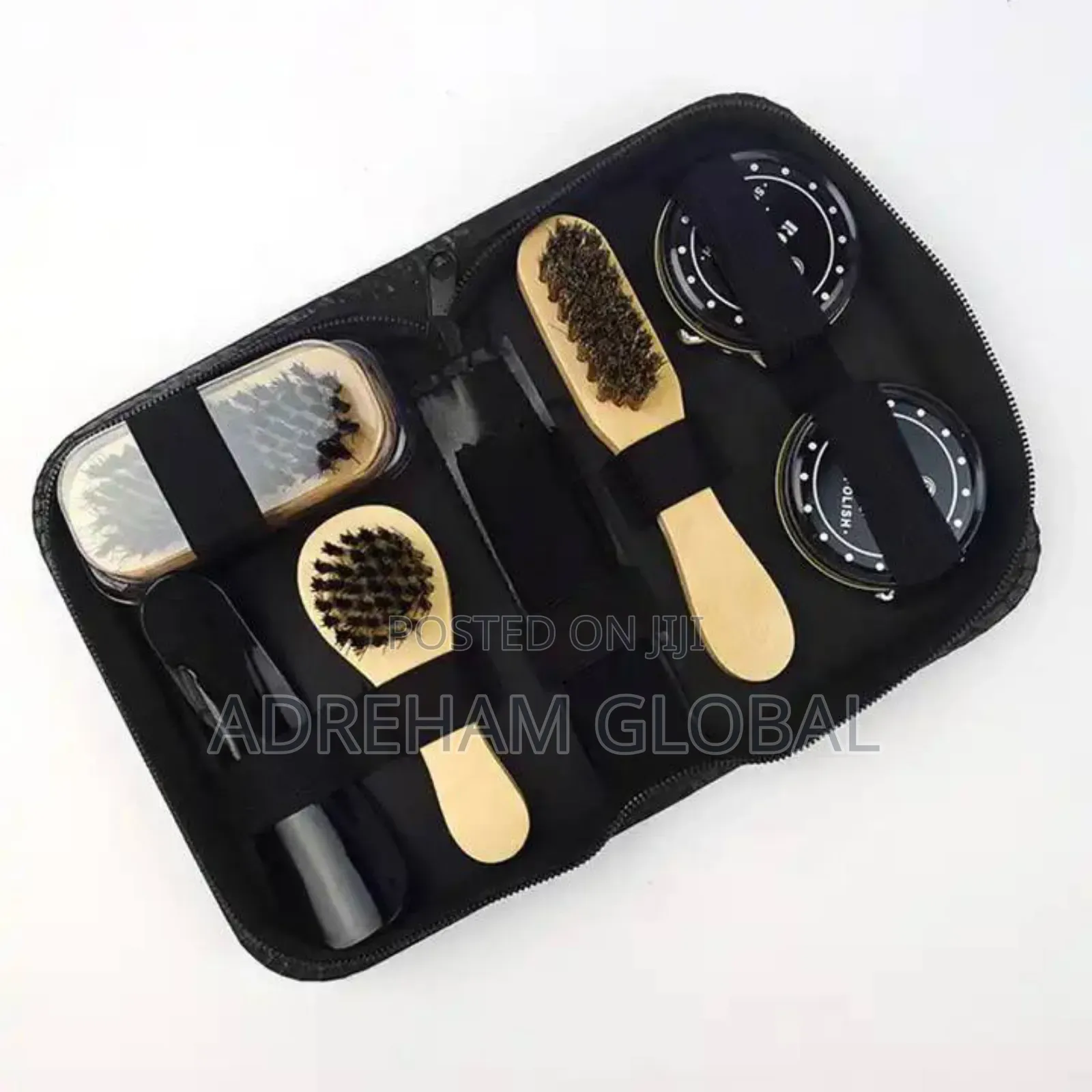 Shoe Polish Set for Your Shoes With Brushes