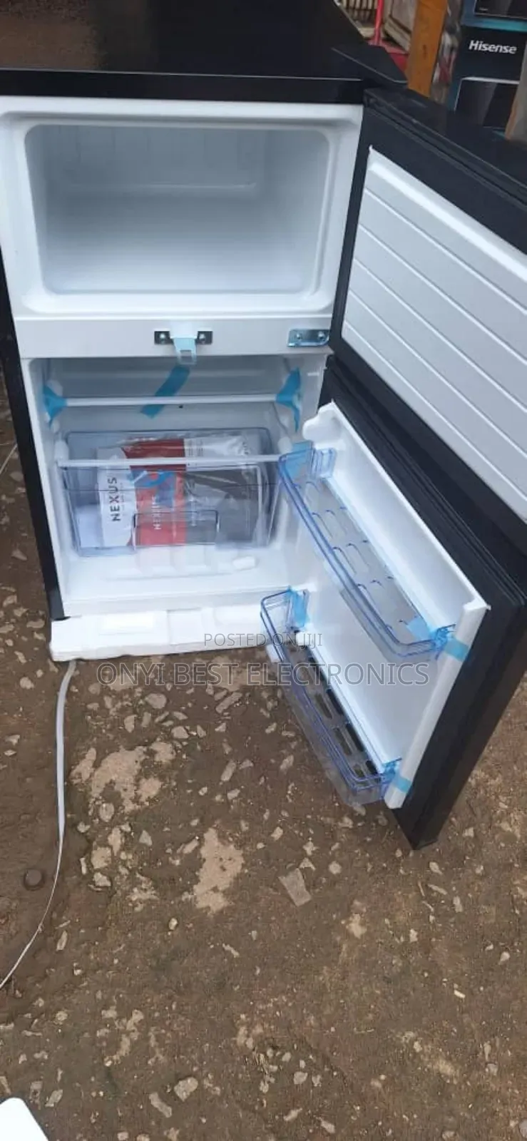 Nexus Fridge 90l Black Nx-130