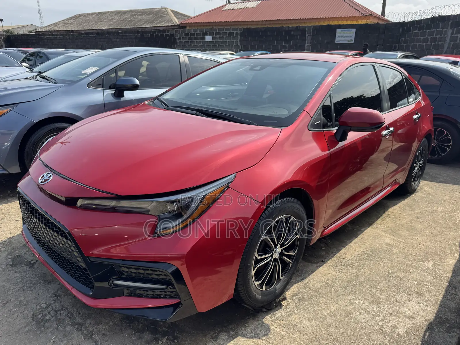 Toyota Corolla LE 2021 Red