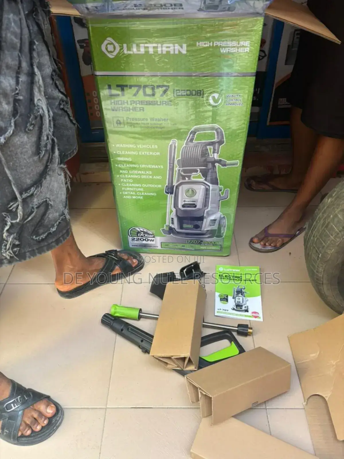 Original Lutain Electric High Pressure Washer