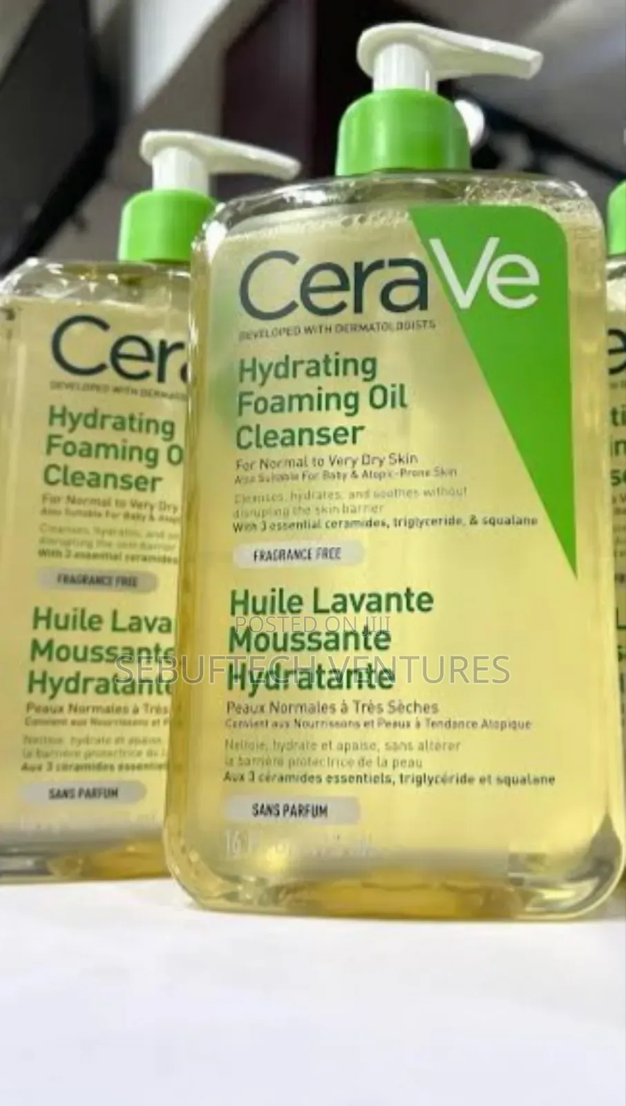 Cerave Hydrating Foaming Oil Cleanser - 473ml