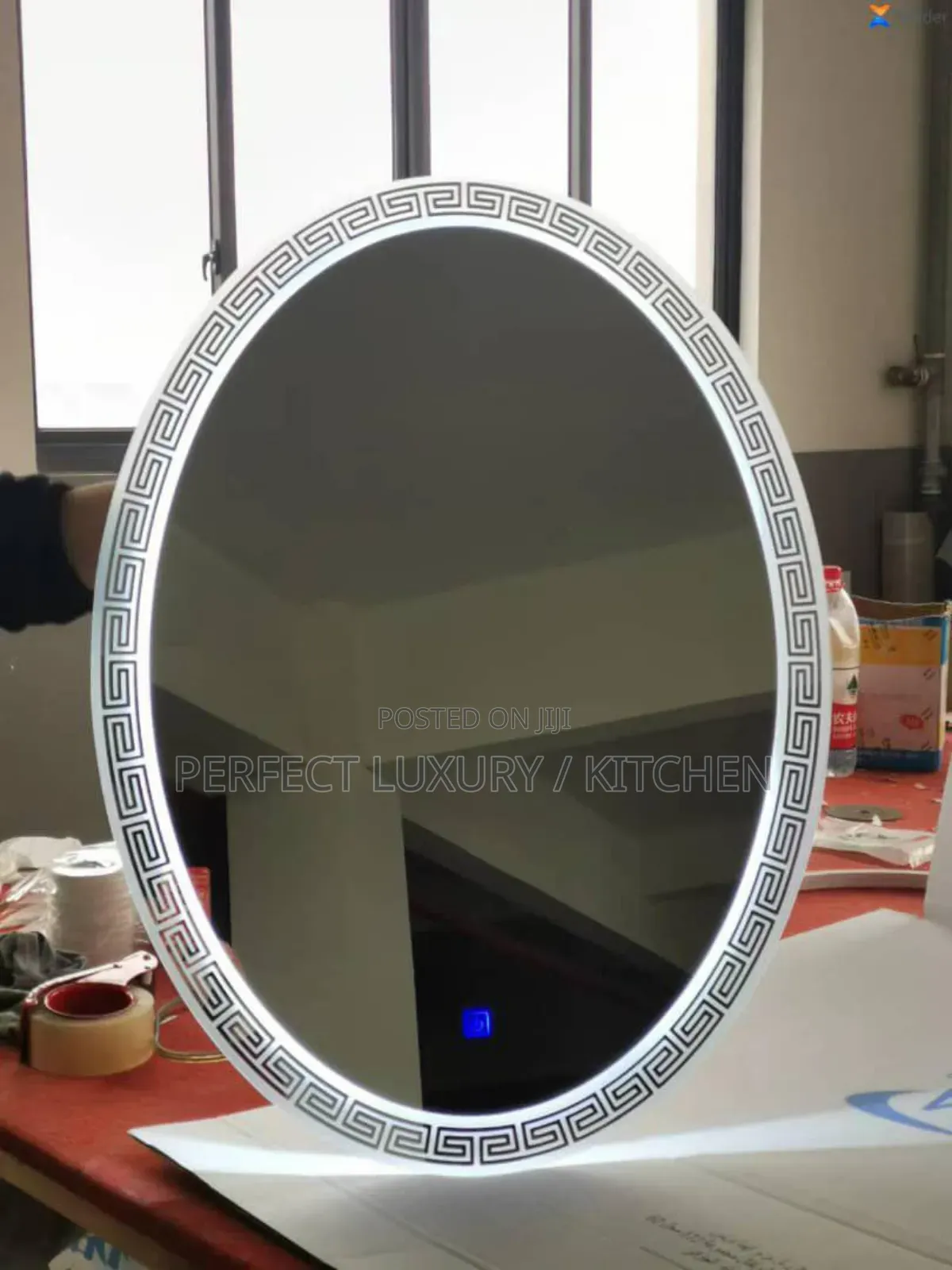 Single Light Oval Shape Led Mirrors