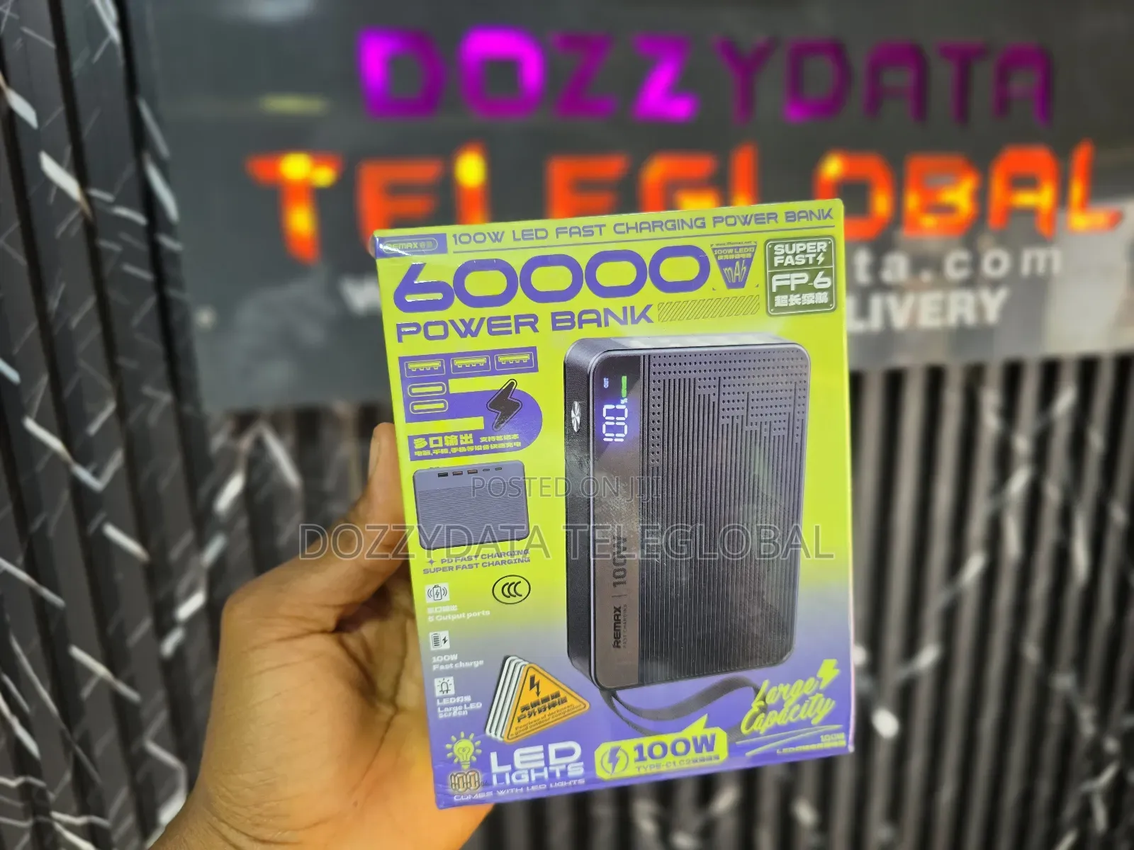Remax 60000mah Powerbank 100w Fast Charge