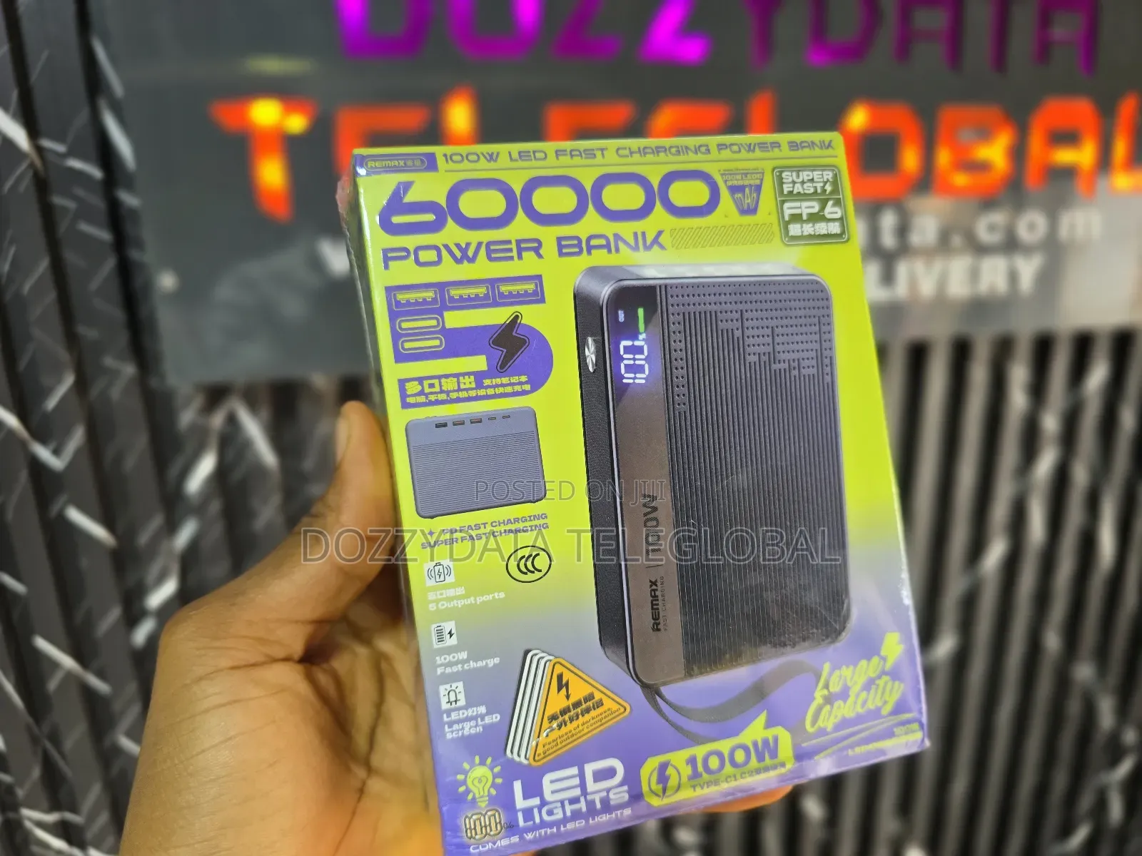 Remax 60000mah Powerbank 100w Fast Charge