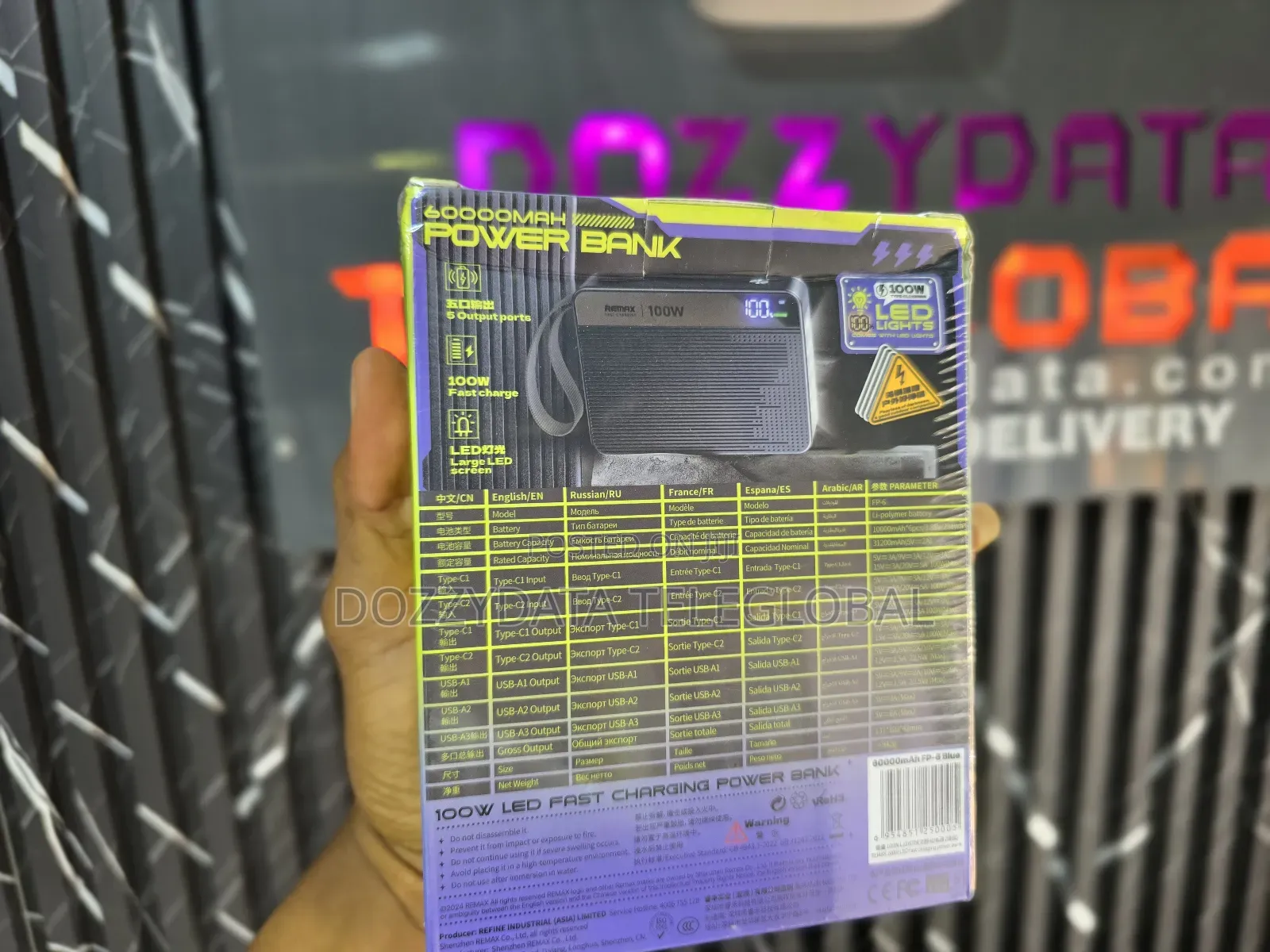 Remax 60000mah Powerbank 100w Fast Charge