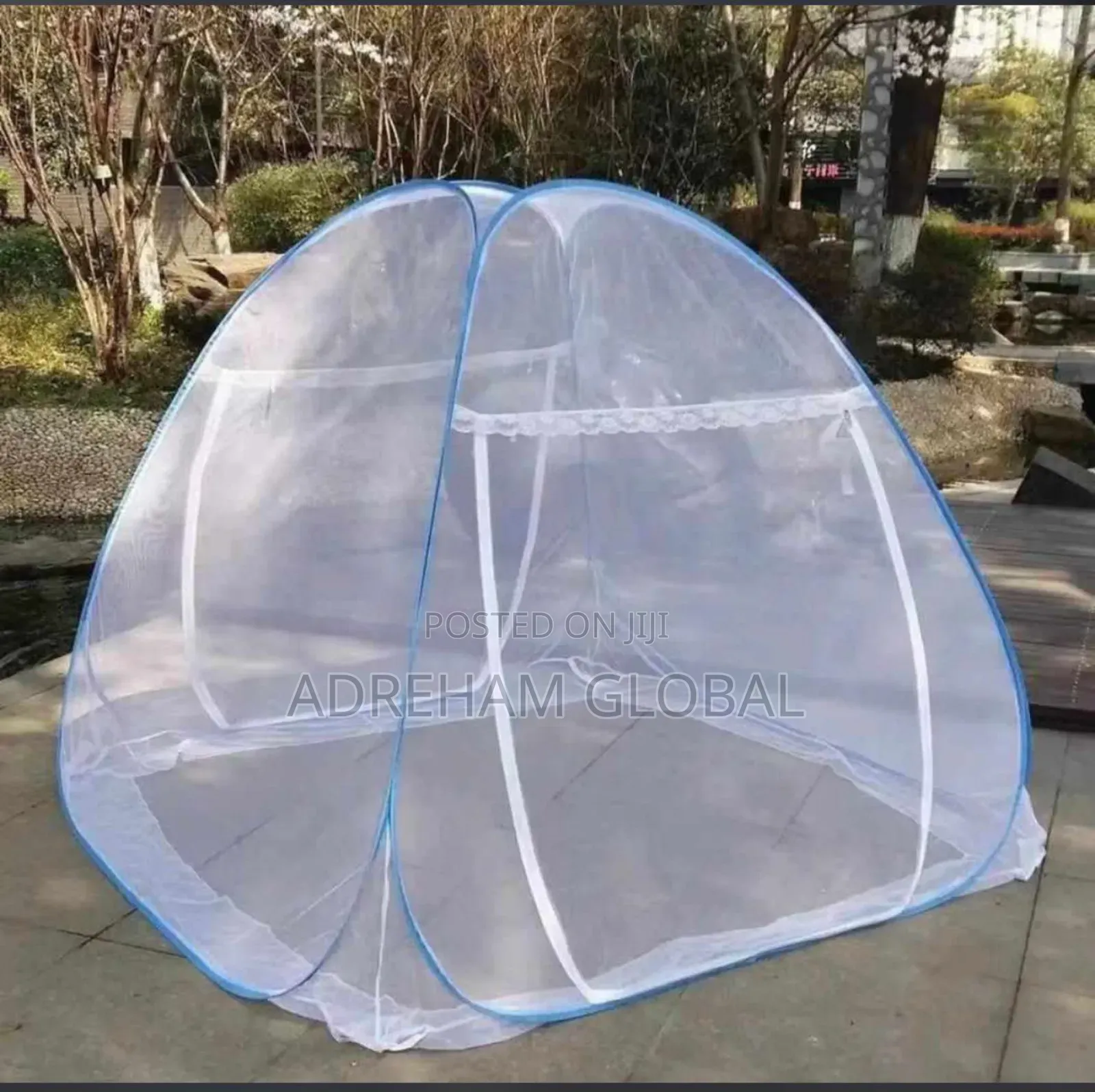 Tent Style Mosquito Net 6by 6, Available in 6/7, 7/7