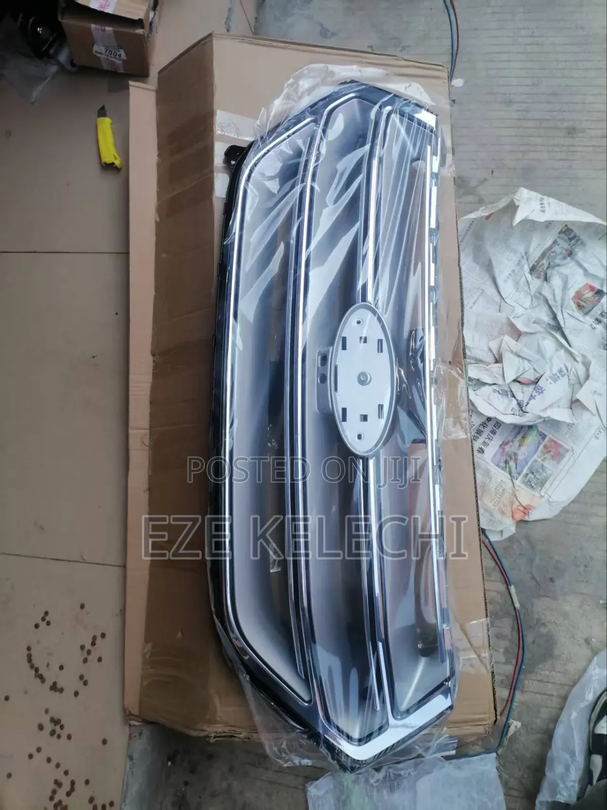 Front Grille Ford Edge With Camera Hole 2015 2018