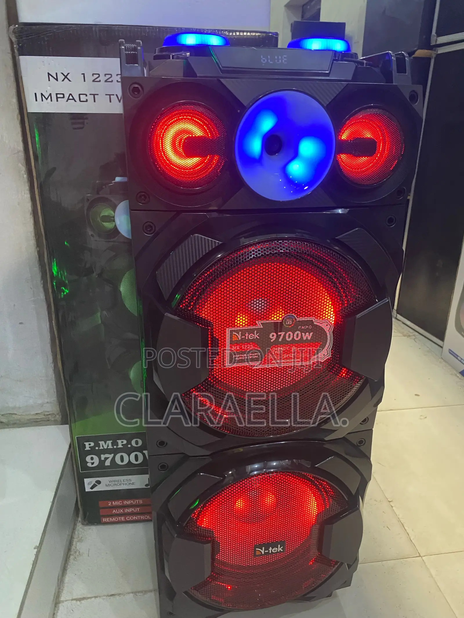 N-Tek 9700w Portable Party Audio System