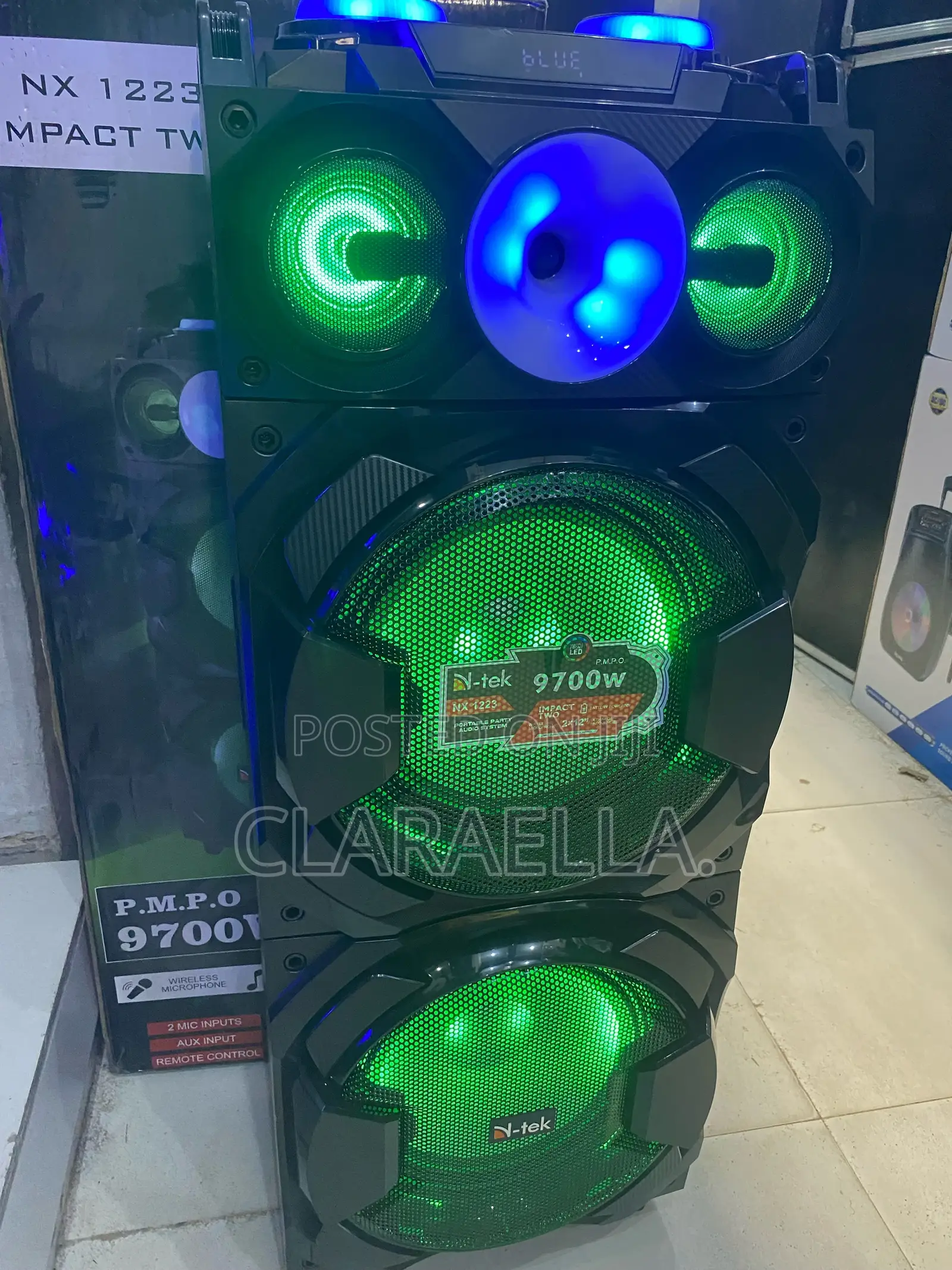 N-Tek 9700w Portable Party Audio System