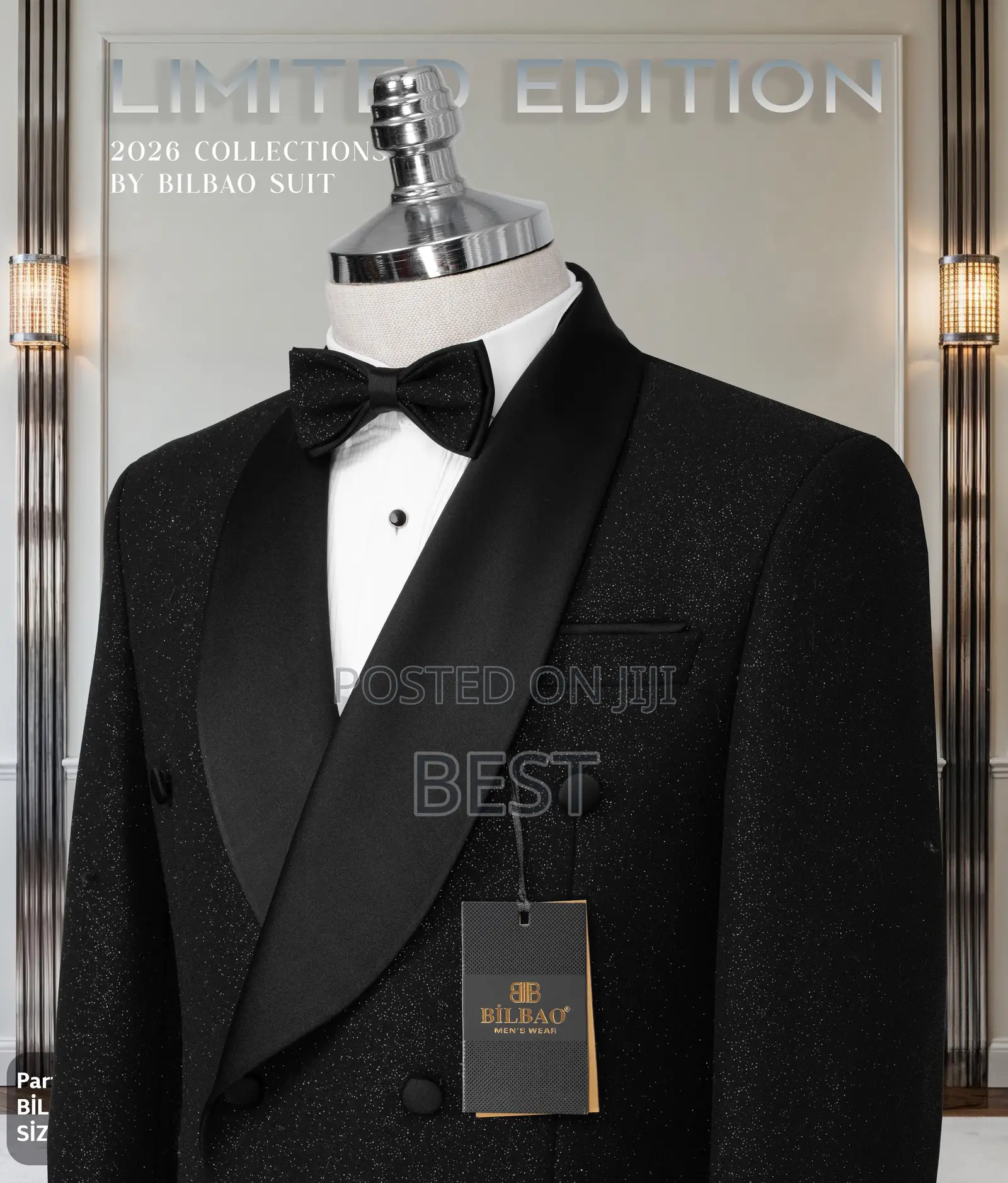 Luxury Trendy Tuxedo Suit for Weddings Other Occasions