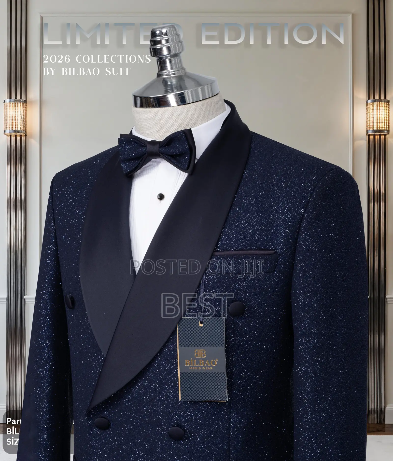Luxury Trendy Tuxedo Suit for Weddings Other Occasions