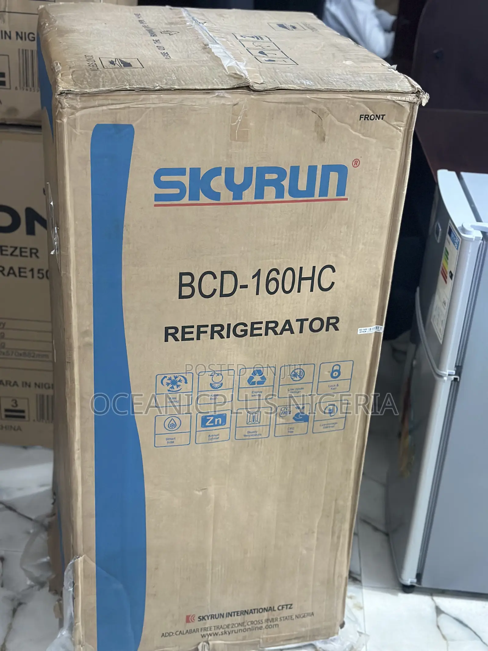 Daily Fresh Skyrun 160l Refrigerator (Model BCD-160hc).