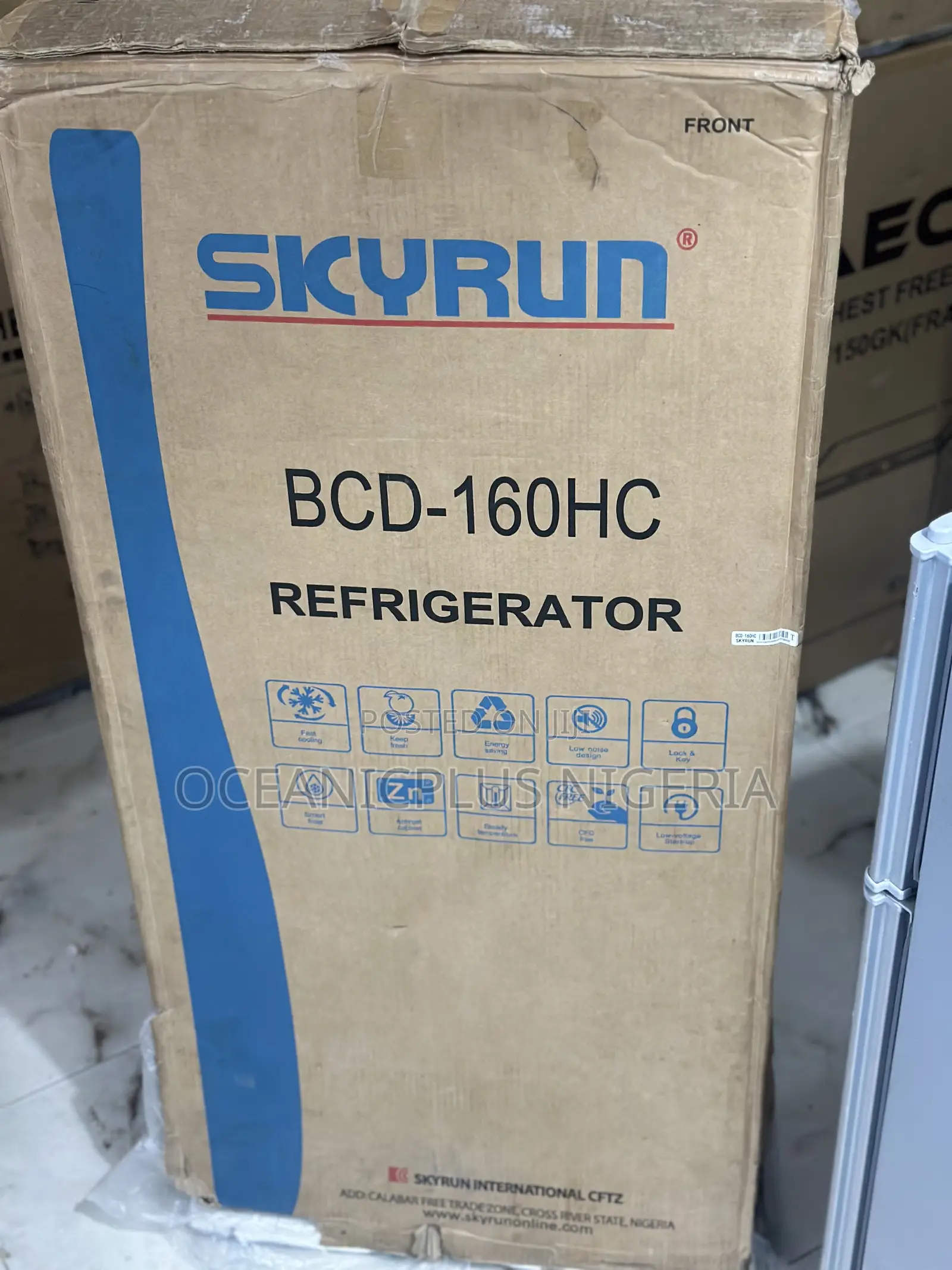 Skyrun Frost With Ease 160 Liters Refrigerator (Bcd-160hc).