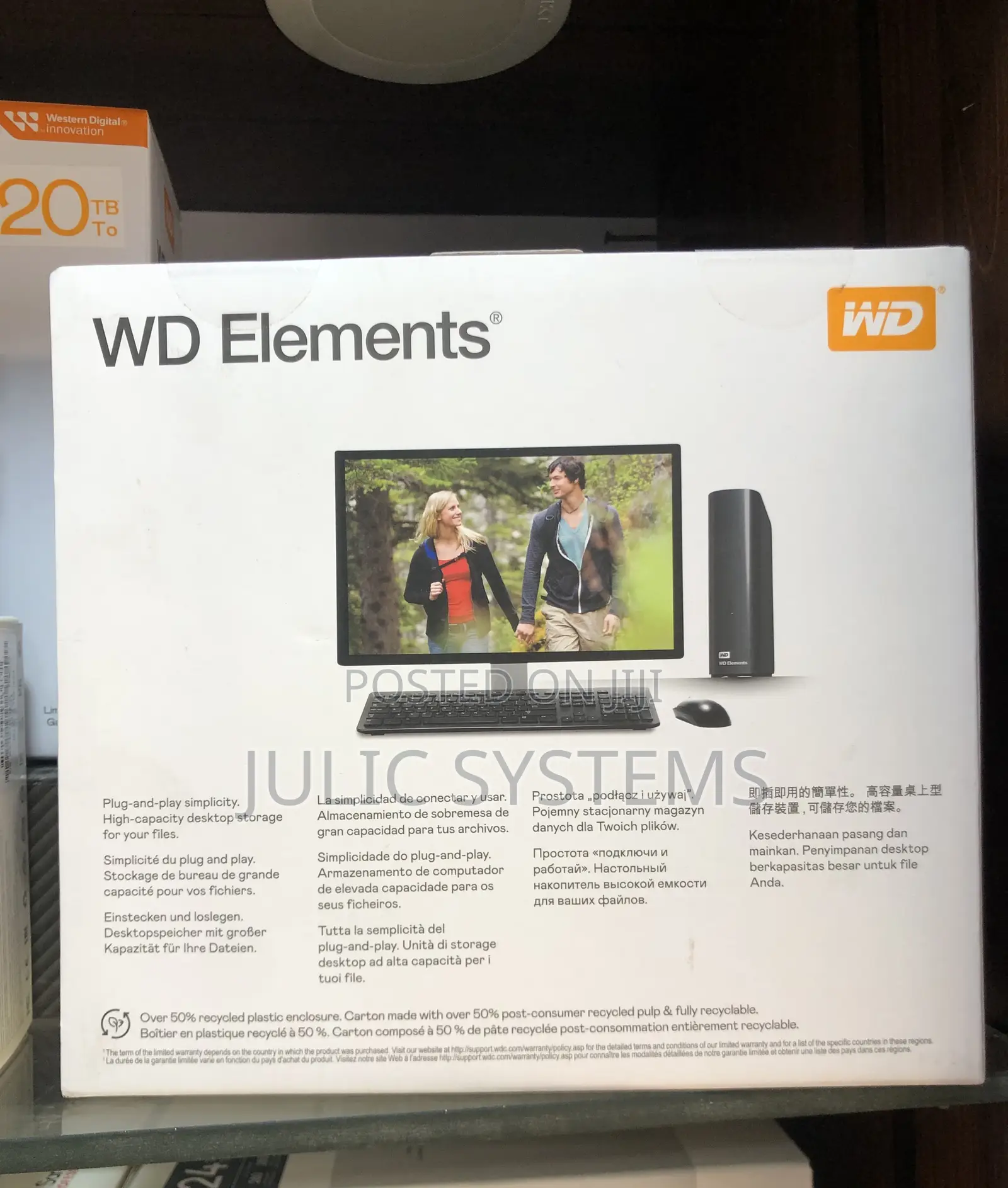 Wd Elements 24tb External