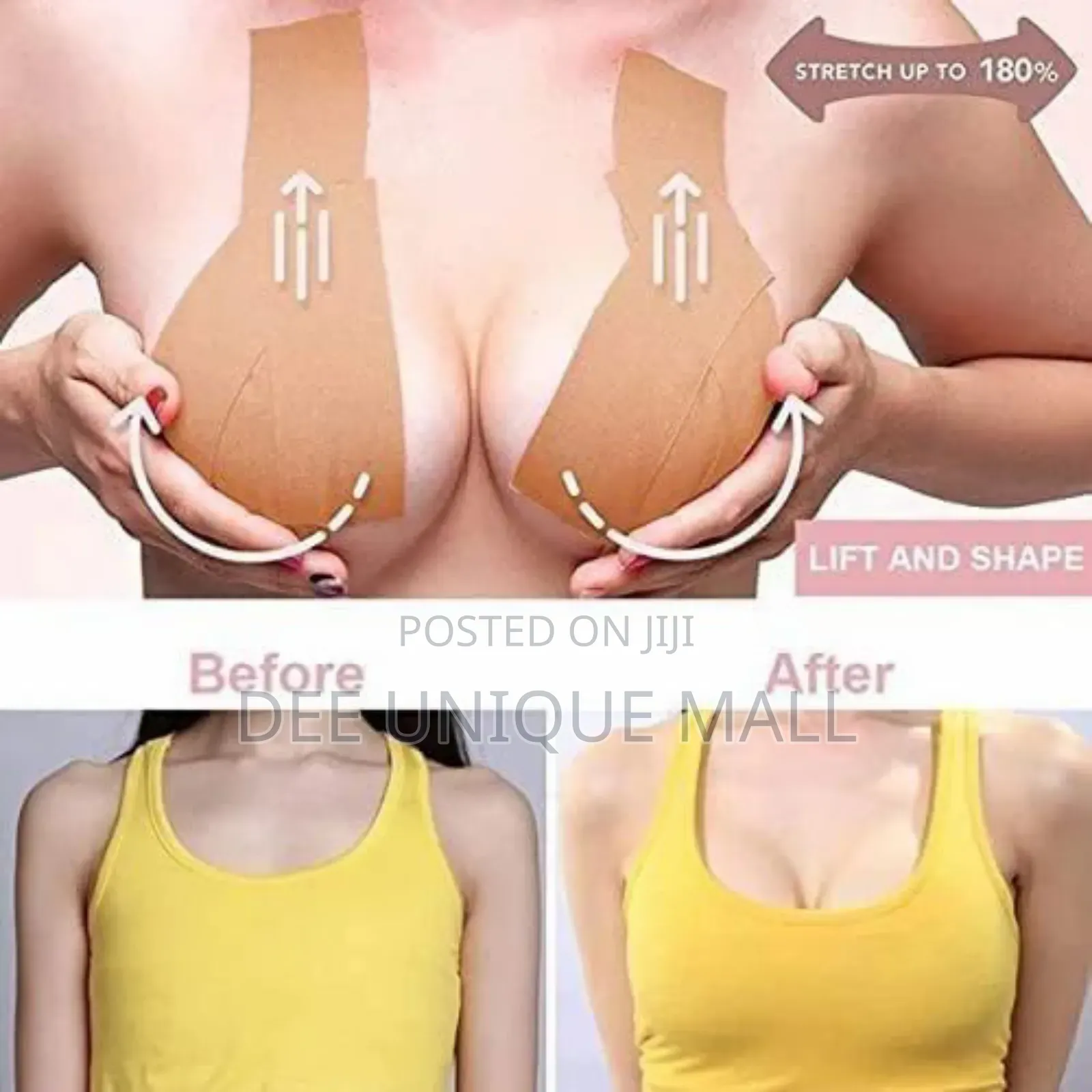 Push Up Bra, Breast Tape, Booby Tape 5cm*5