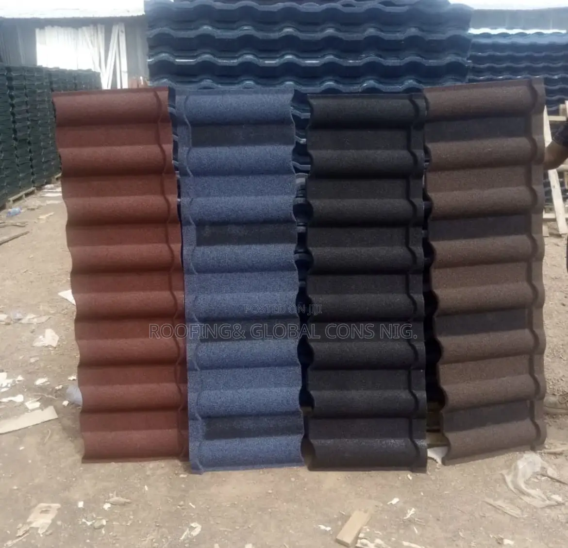 Beautiful Colorful Stone Coated Roofing Tiles