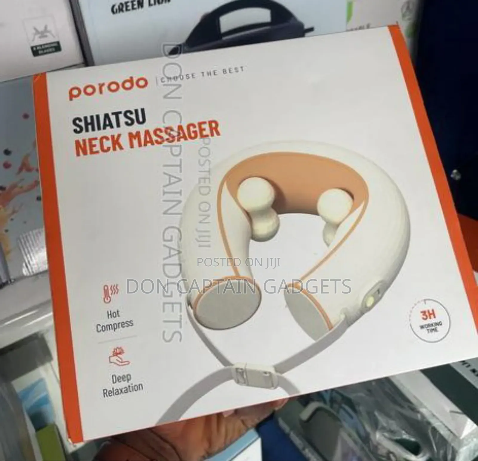 Porodo Shiatsu Neck Massager