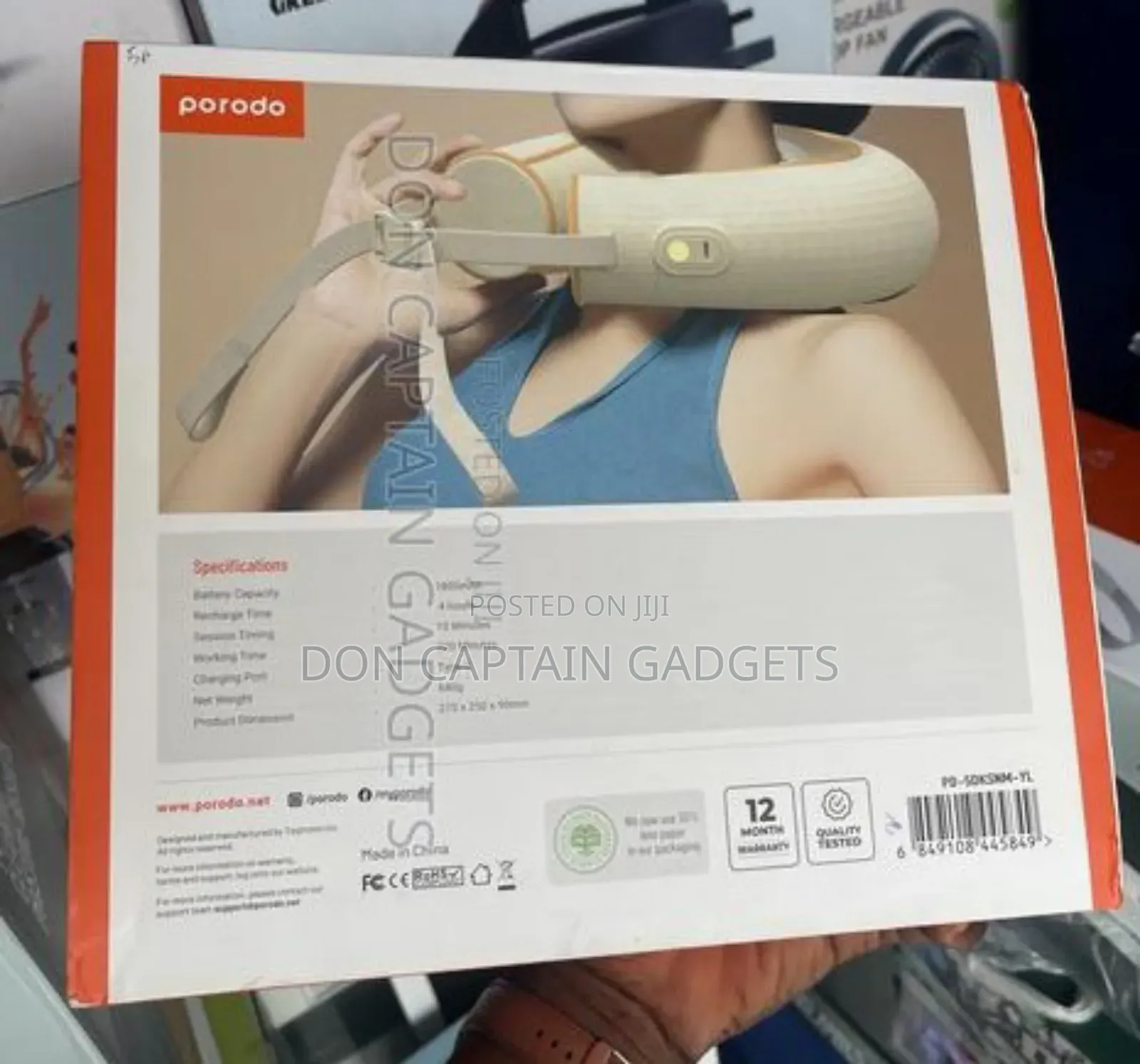 Porodo Shiatsu Neck Massager