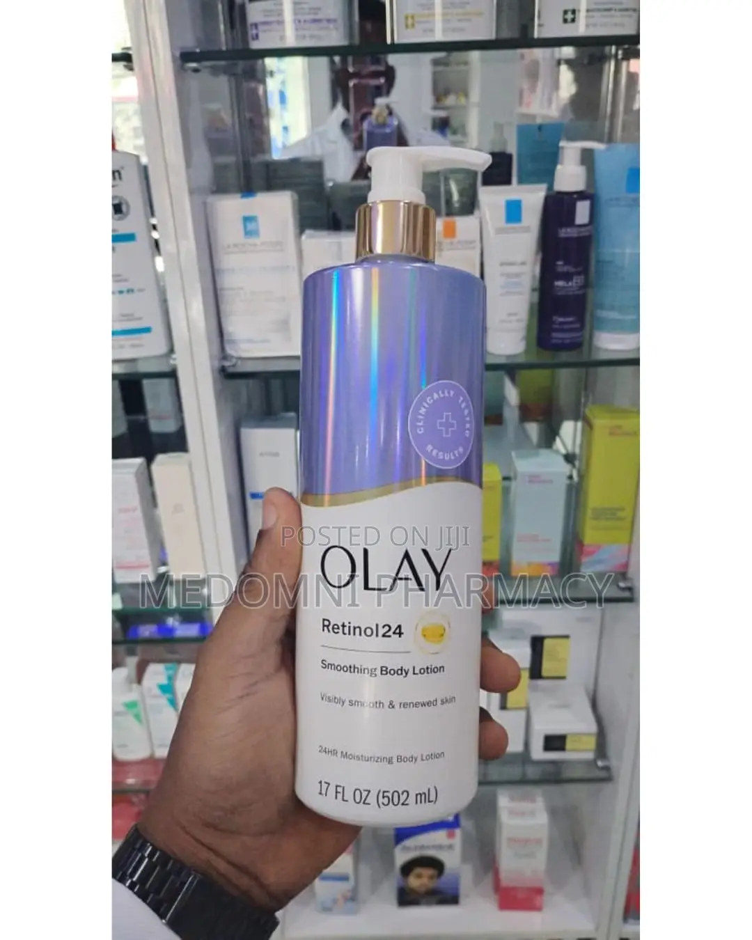 Olay Retinol24 Smoothing Body Lotion 502ml