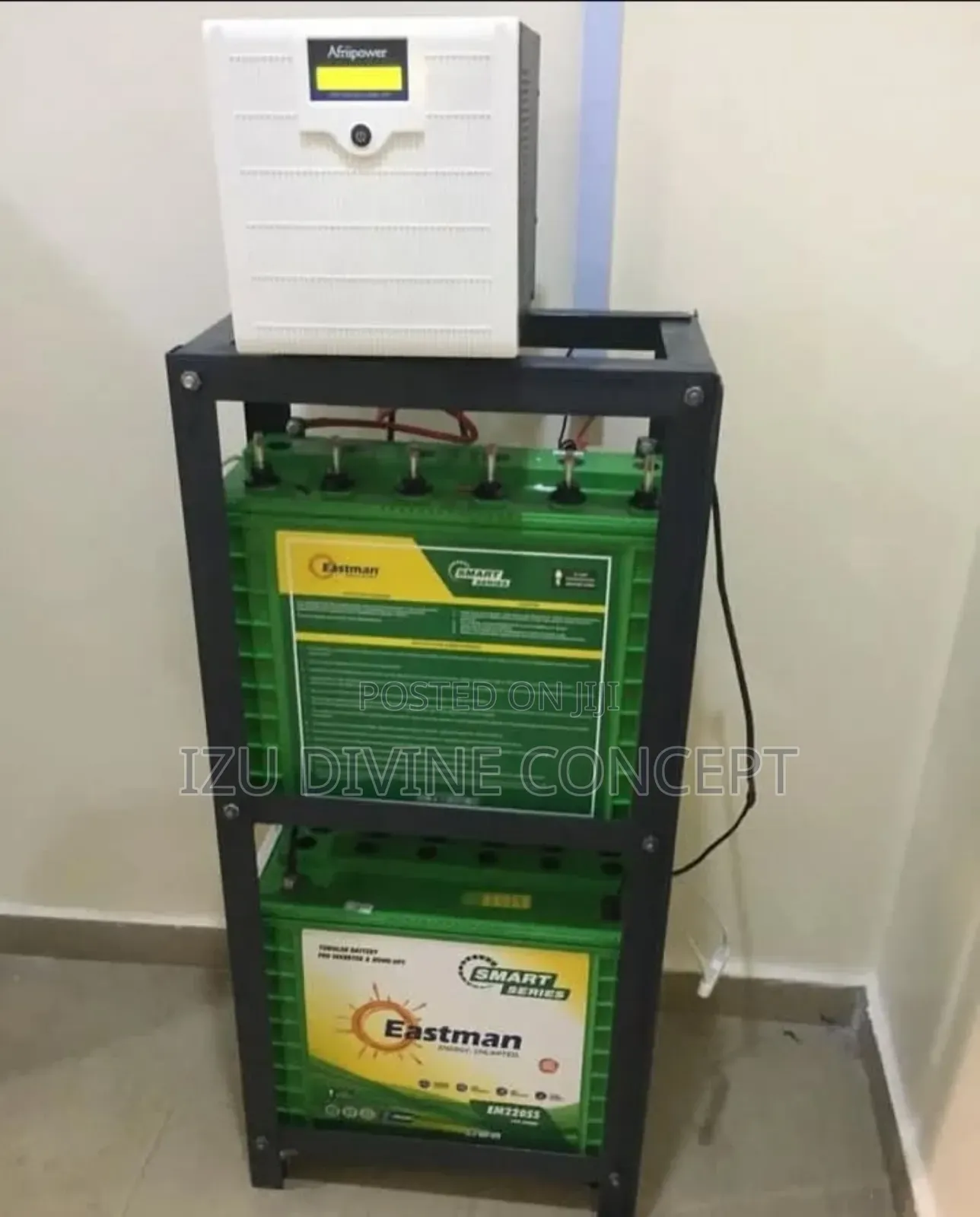 3.5kva Inverter Setup and 2pcs of Tubular Batteries