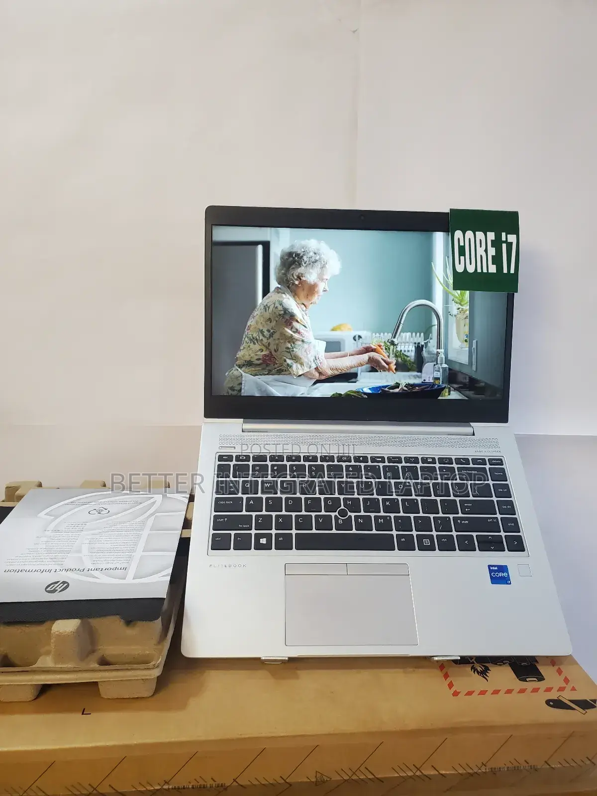 New Laptop HP EliteBook 725 G4 8GB Intel Core i7 SSD 512GB